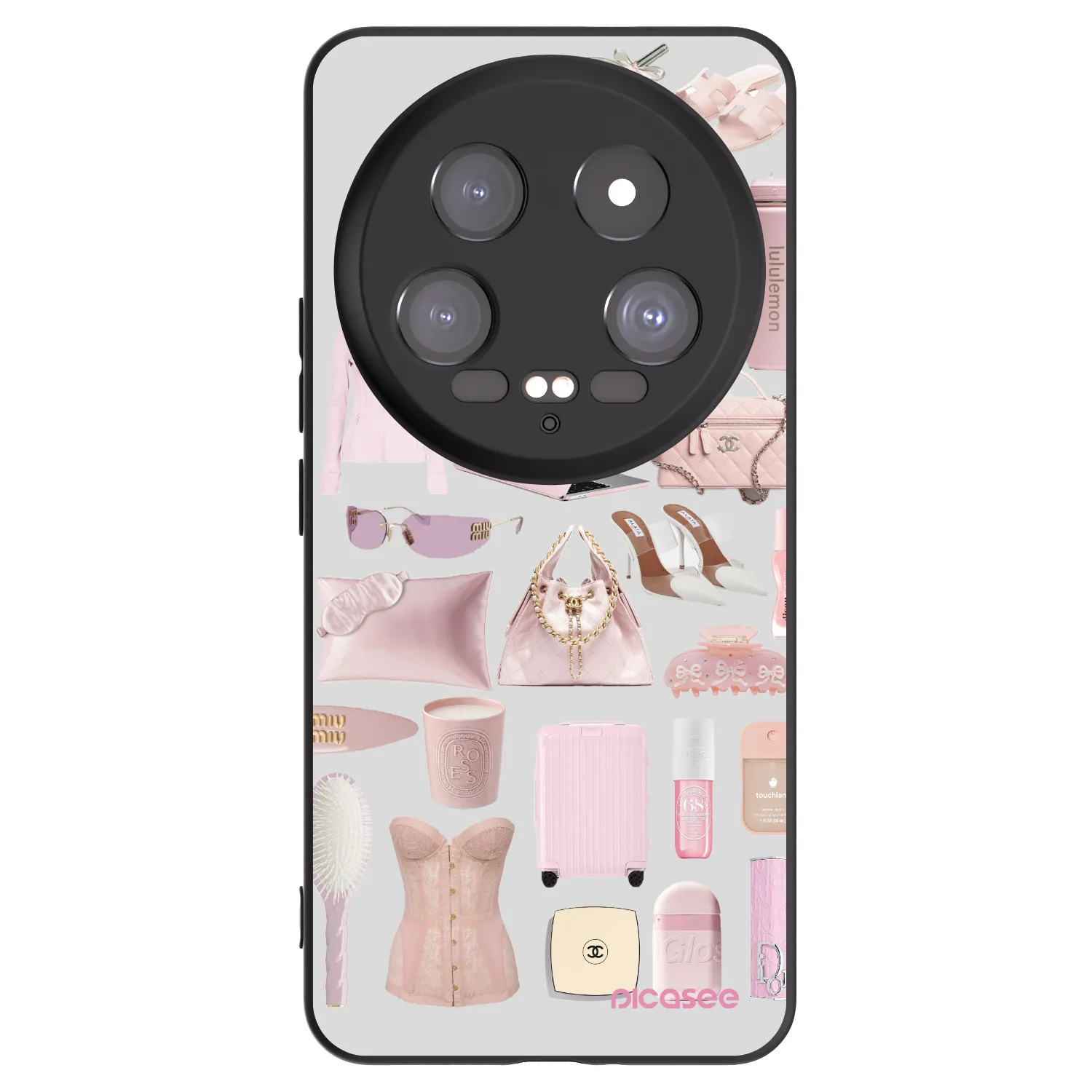 Picasee silikonový černý obal pro Xiaomi 14 Ultra - Glam Babe