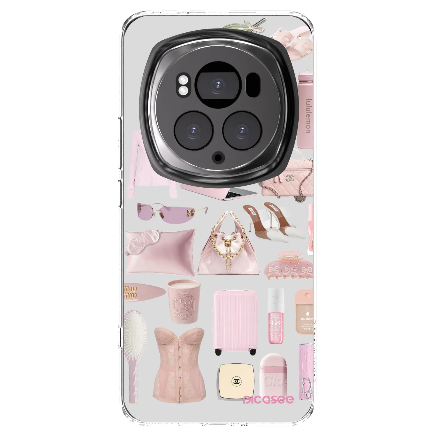 Picasee silikonový průhledný obal pro Honor Magic6 Pro - Glam Babe
