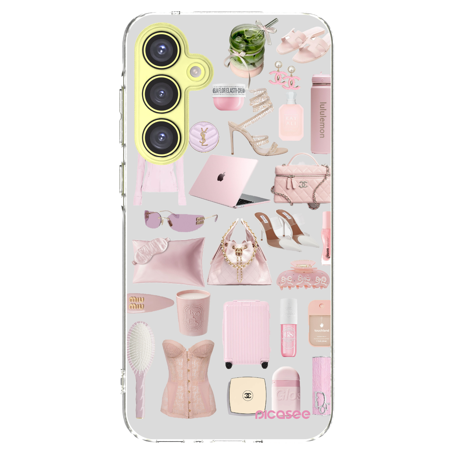 Picasee silikonový průhledný obal pro Samsung Galaxy A35 5G A356B - Glam Babe