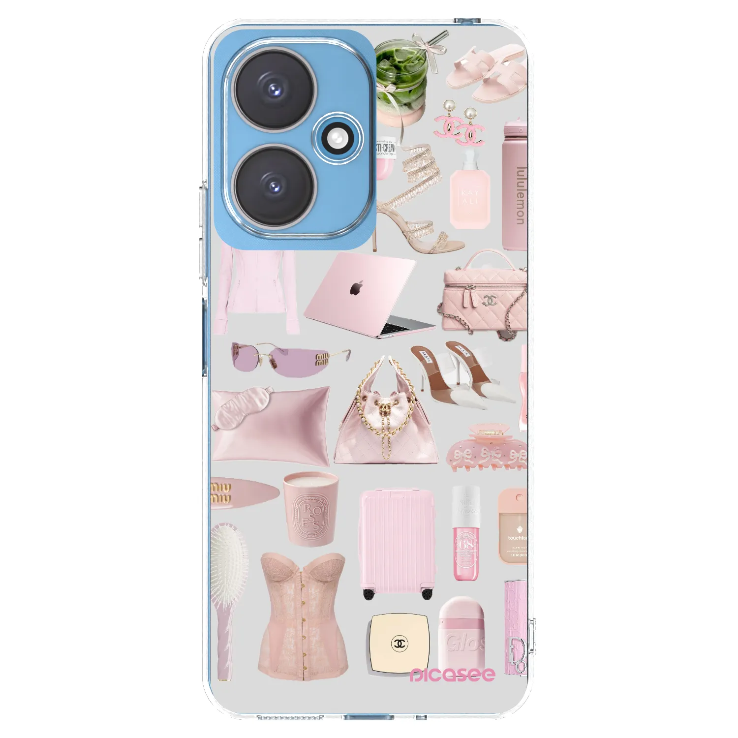 Picasee silikonový průhledný obal pro Xiaomi Redmi 13C 5G - Glam Babe