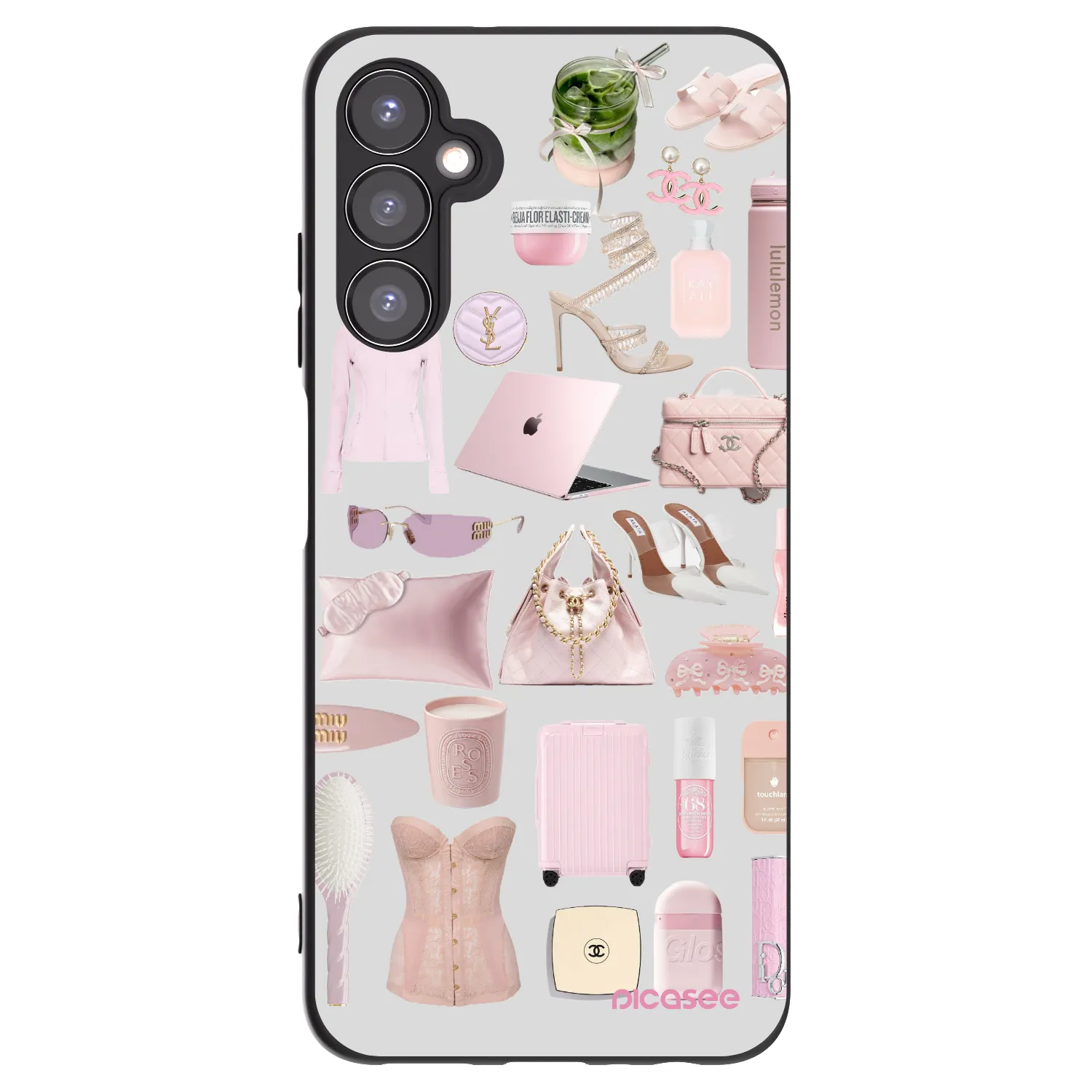 Picasee silikonový černý obal pro Samsung Galaxy A05s A057G - Glam Babe