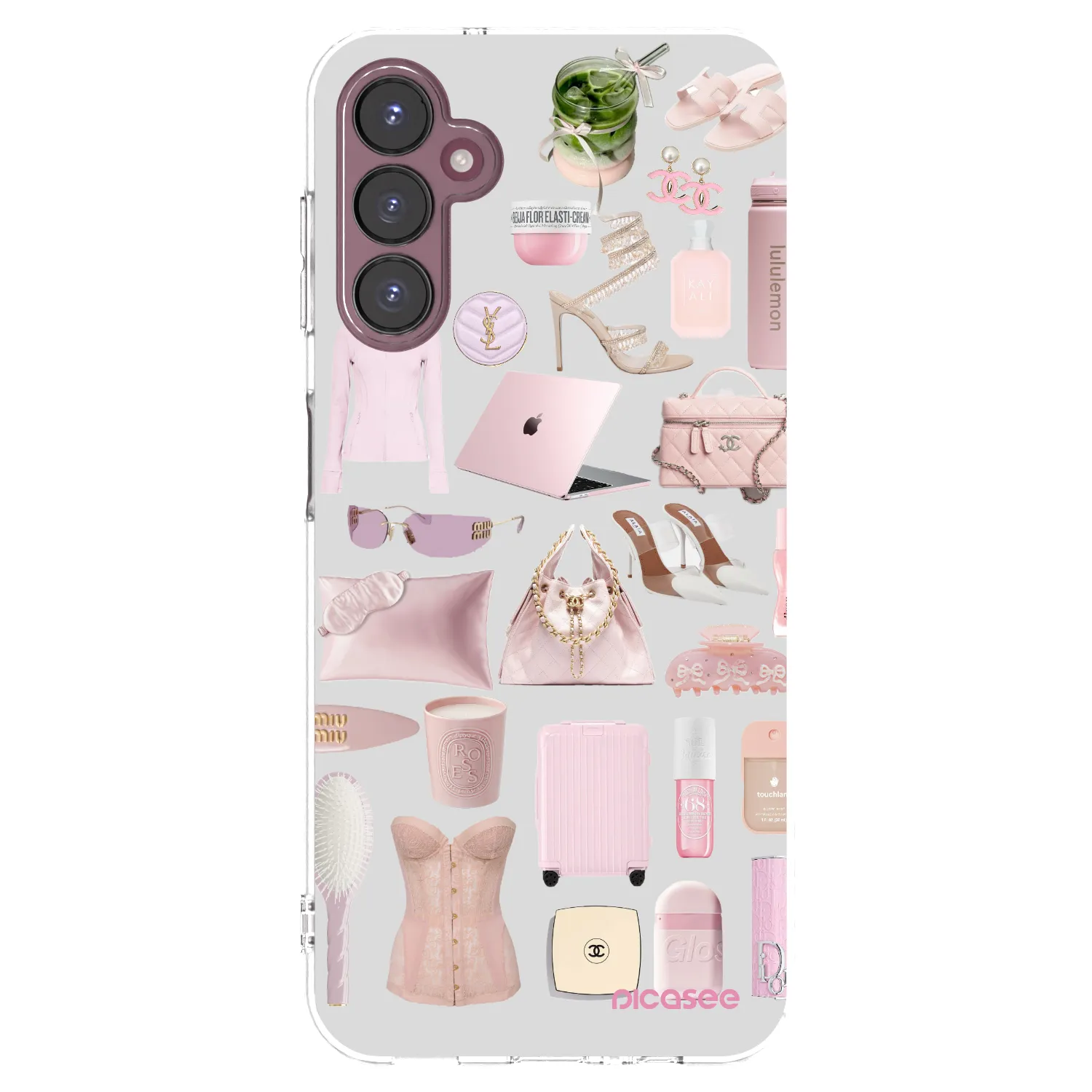 Picasee silikonový průhledný obal pro Samsung Galaxy A05s A057G - Glam Babe