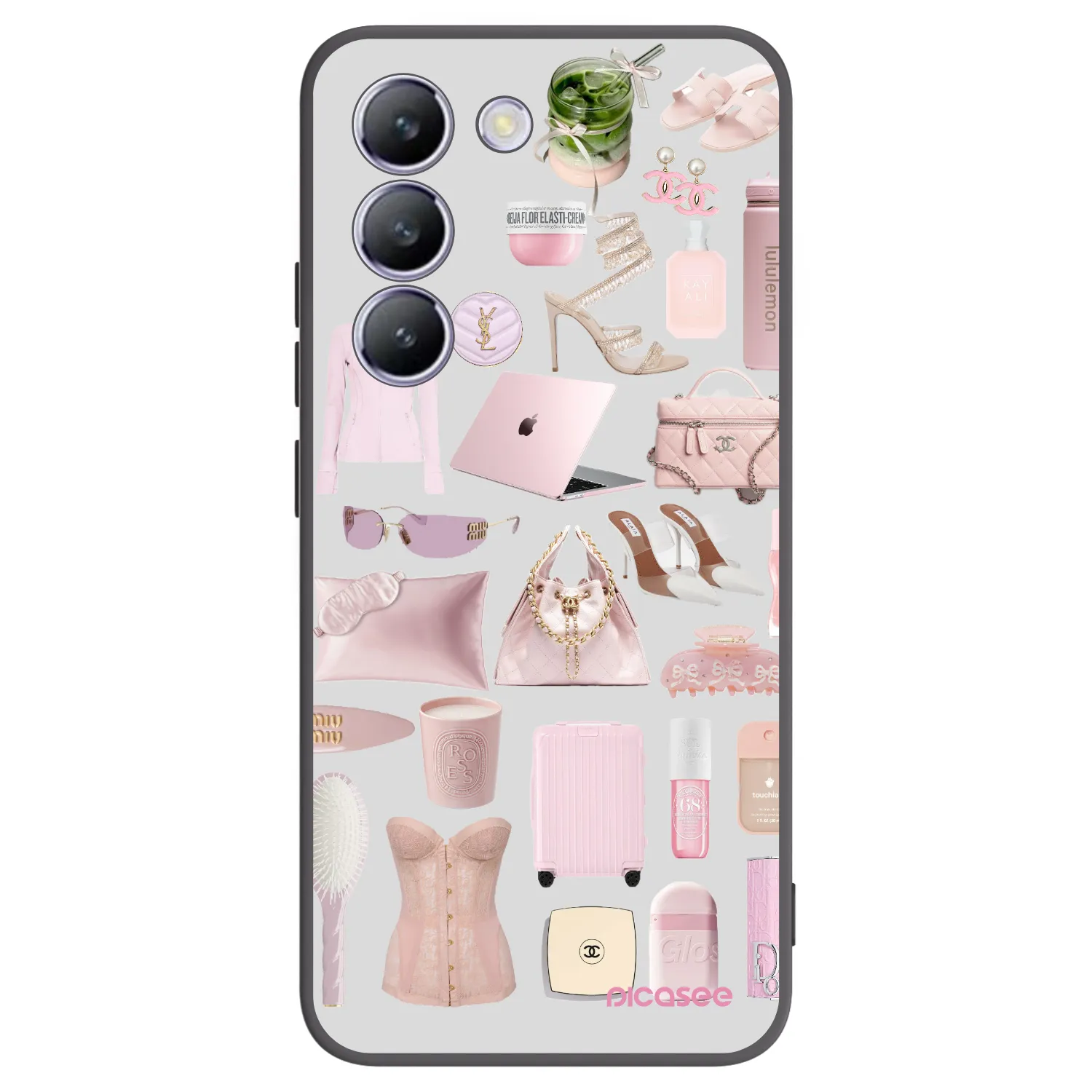 Picasee silikonový černý obal pro Vivo V40 SE 5G - Glam Babe