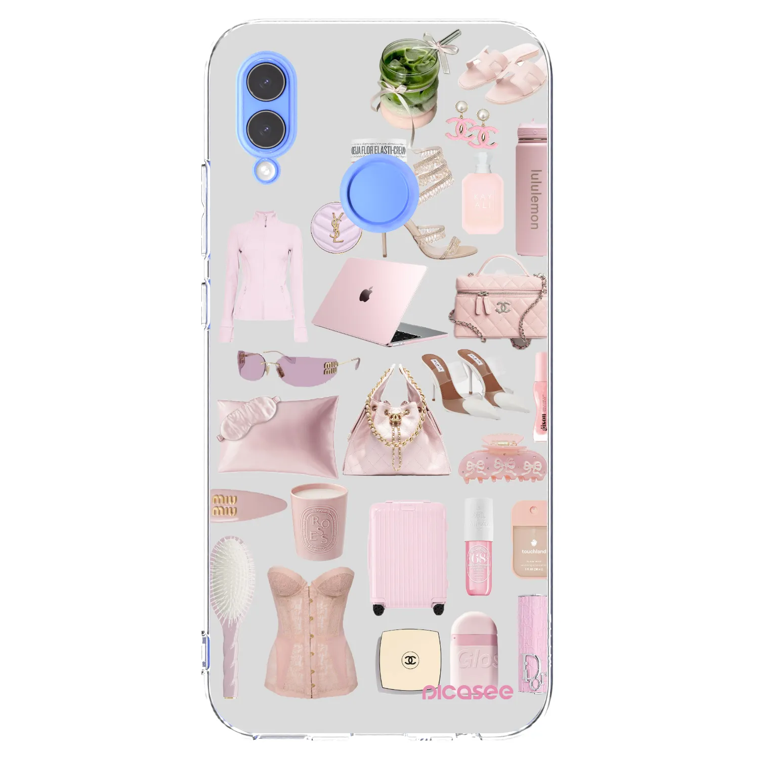 Picasee silikonový průhledný obal pro Honor 10 Lite - Glam Babe