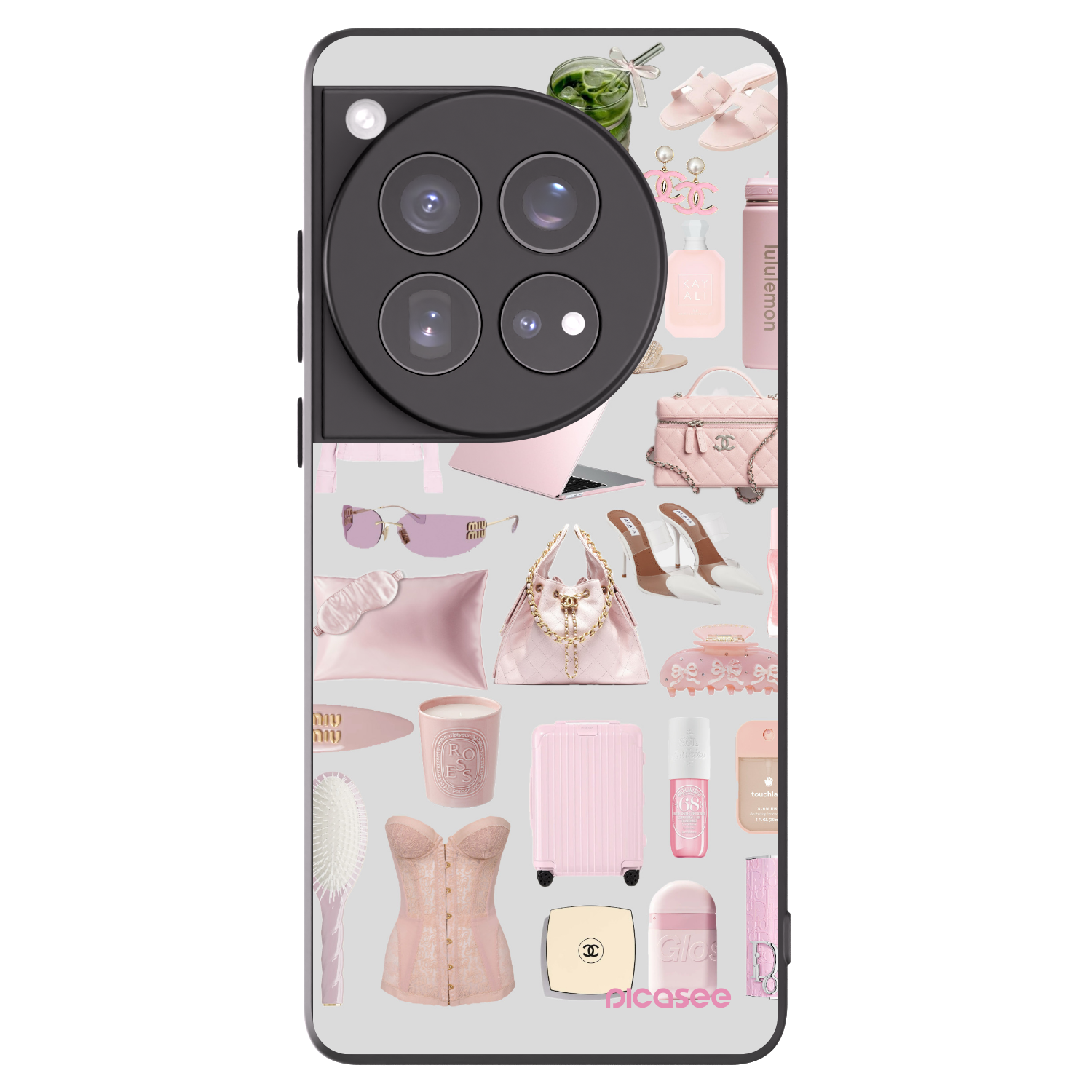 Picasee silikonový černý obal pro OnePlus 12 5G - Glam Babe