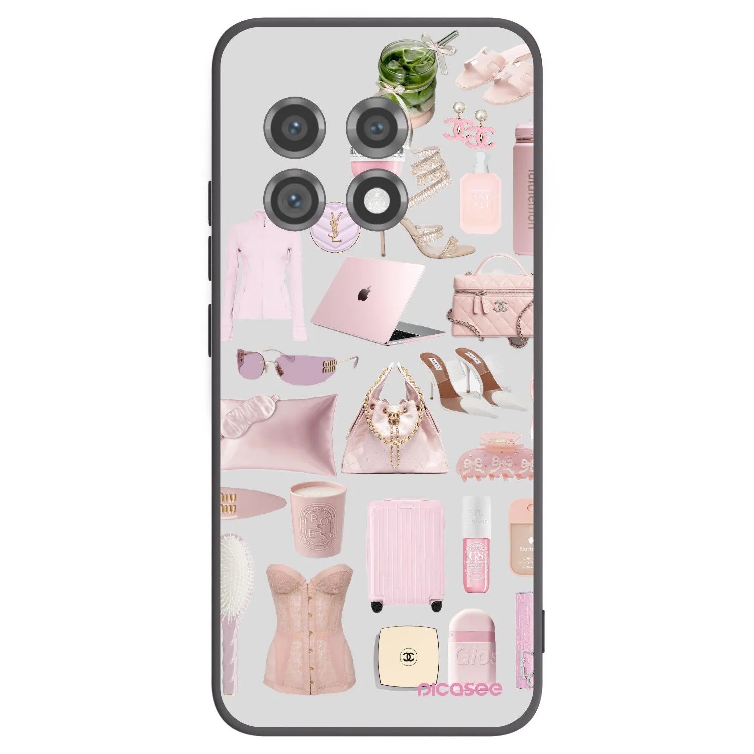 Picasee silikonový černý obal pro OnePlus 11 5G - Glam Babe