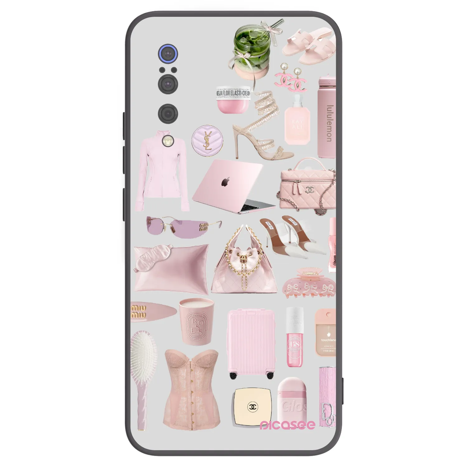 Picasee silikonový černý obal pro Xiaomi Mi 9 - Glam Babe