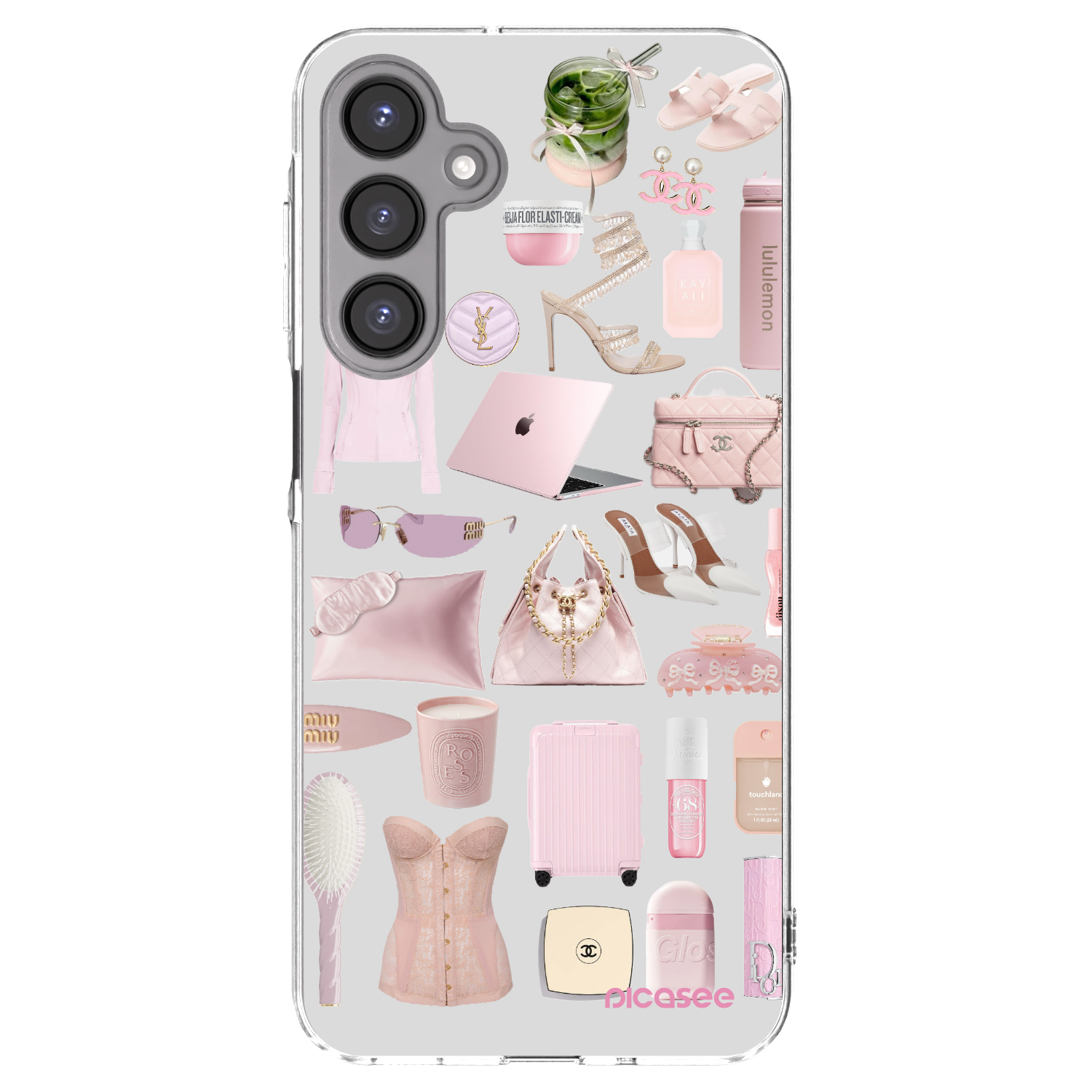 Picasee silikonový průhledný obal pro Samsung Galaxy A16 5G - Glam Babe