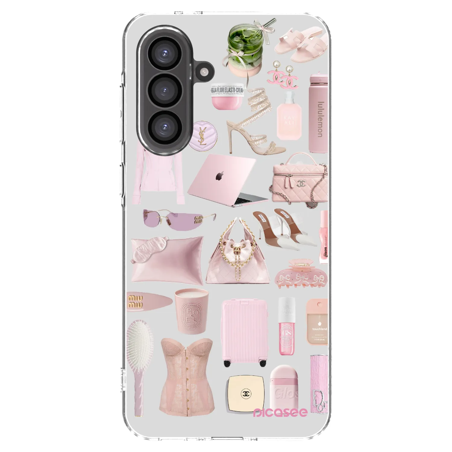Picasee silikonový průhledný obal pro Samsung Galaxy A56 5G A566B - Glam Babe