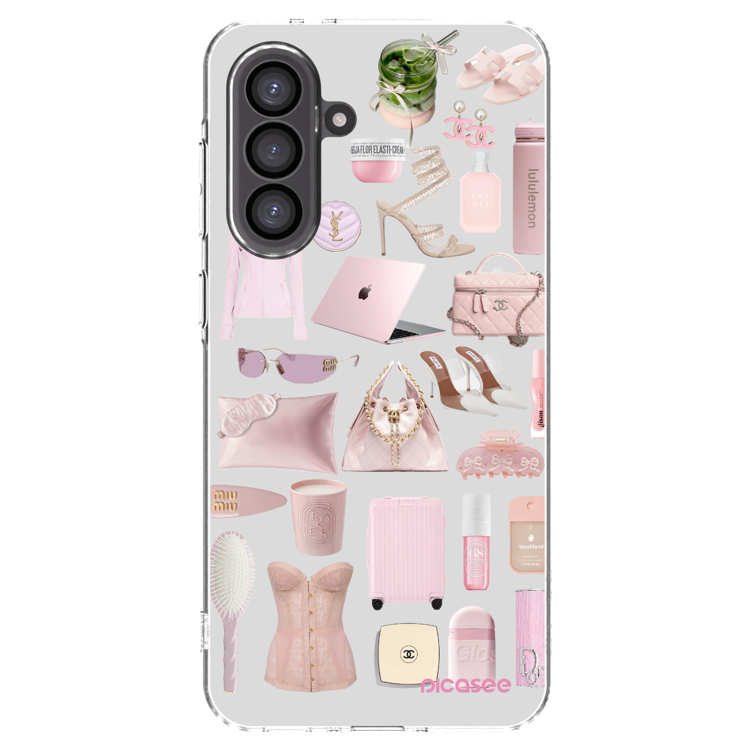 Picasee silikonový průhledný obal pro Samsung Galaxy A36 5G - Glam Babe