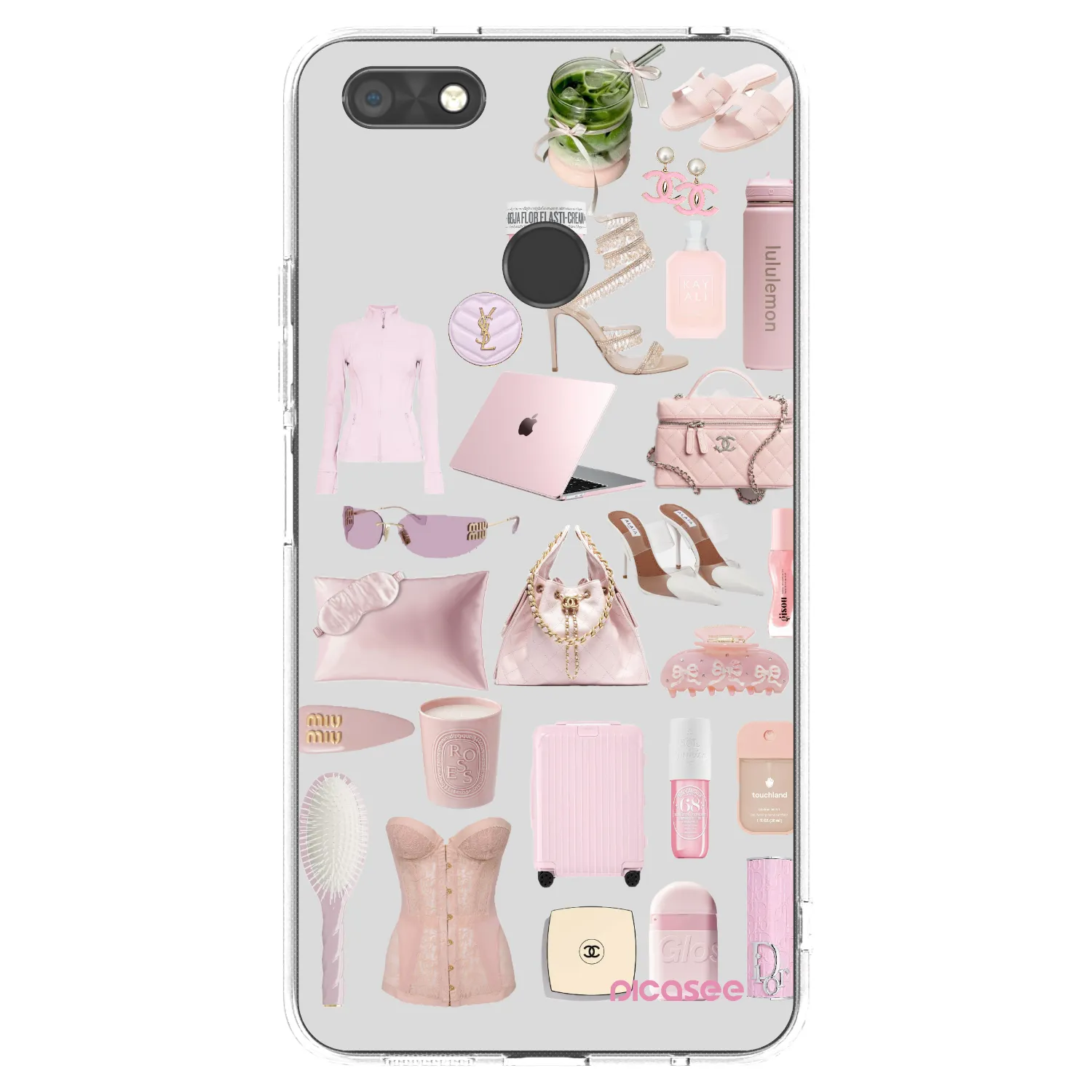 Picasee silikonový průhledný obal pro Huawei P9 Lite Mini - Glam Babe
