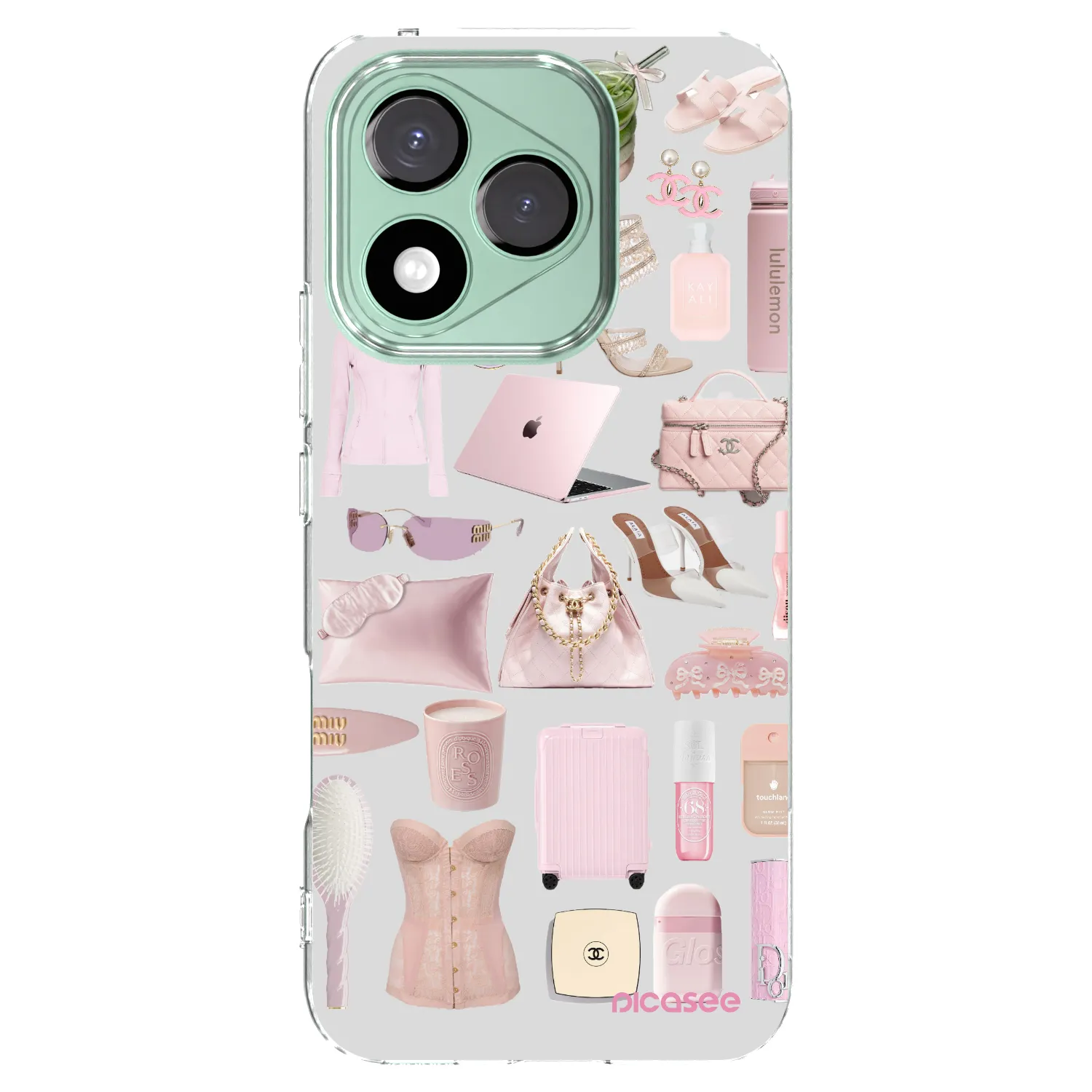 Picasee silikonový průhledný obal pro Honor 400 Lite 5G - Glam Babe
