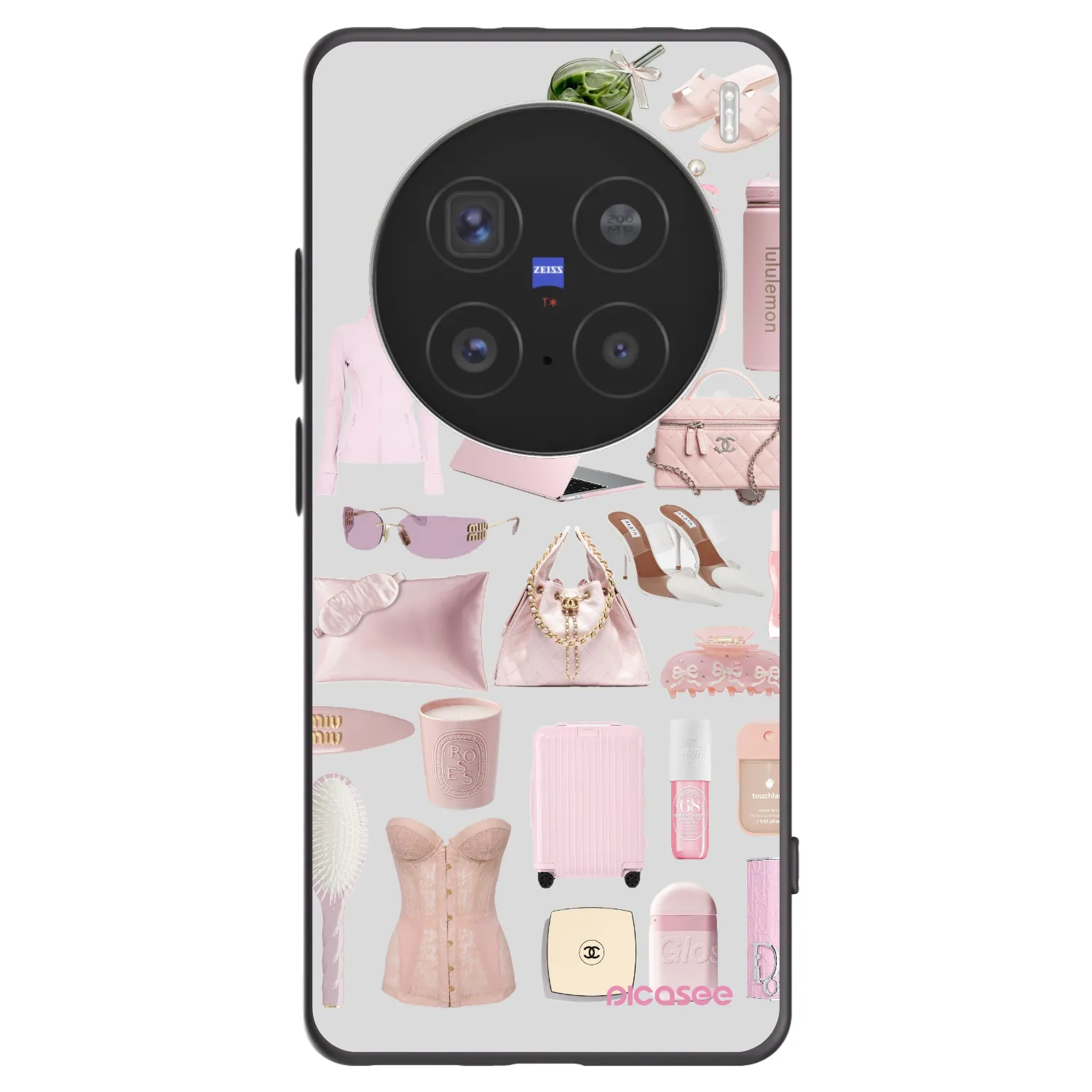 Picasee silikonový černý obal pro Vivo X200 Pro - Glam Babe