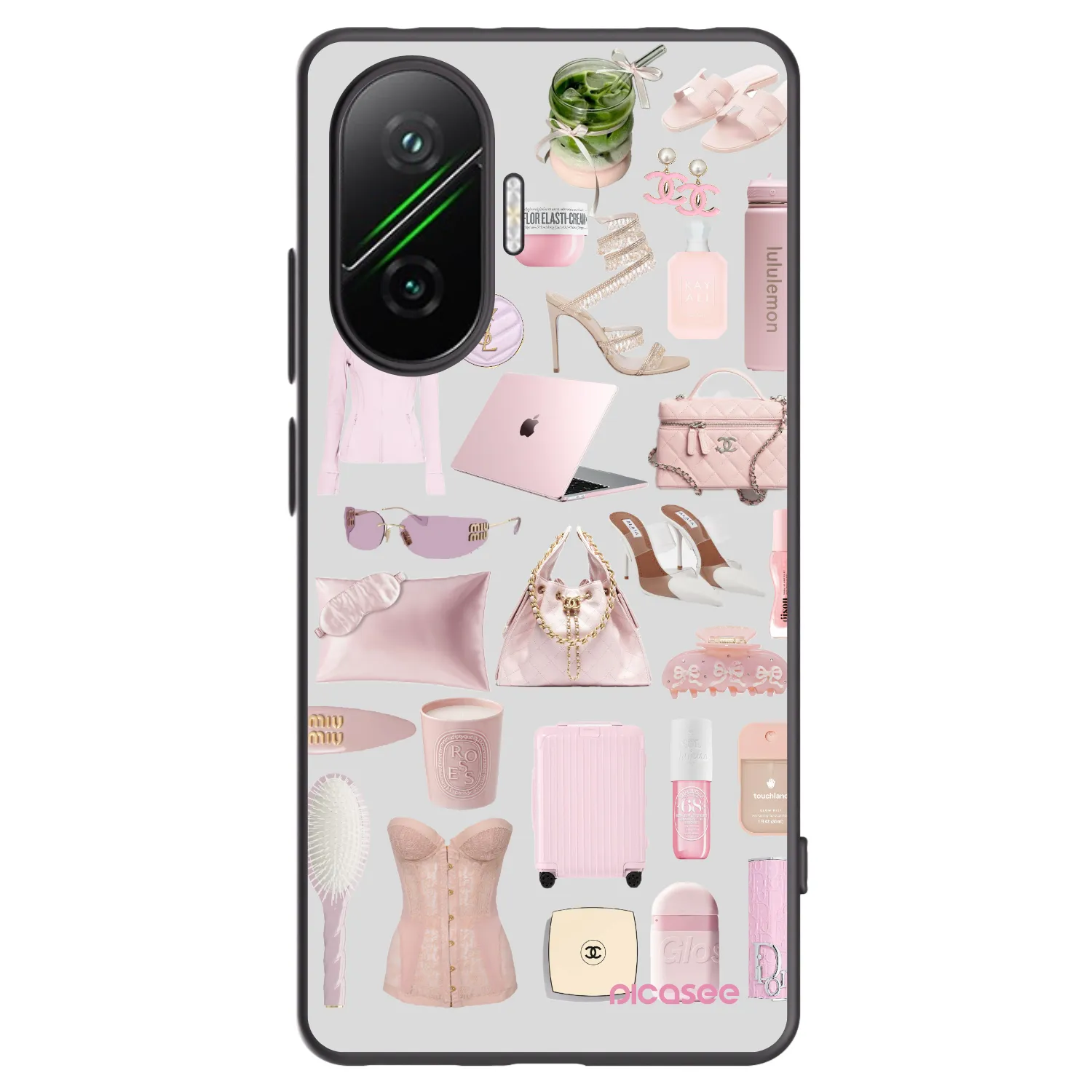 Picasee silikonový černý obal pro Xiaomi Poco F7 Pro 5G - Glam Babe
