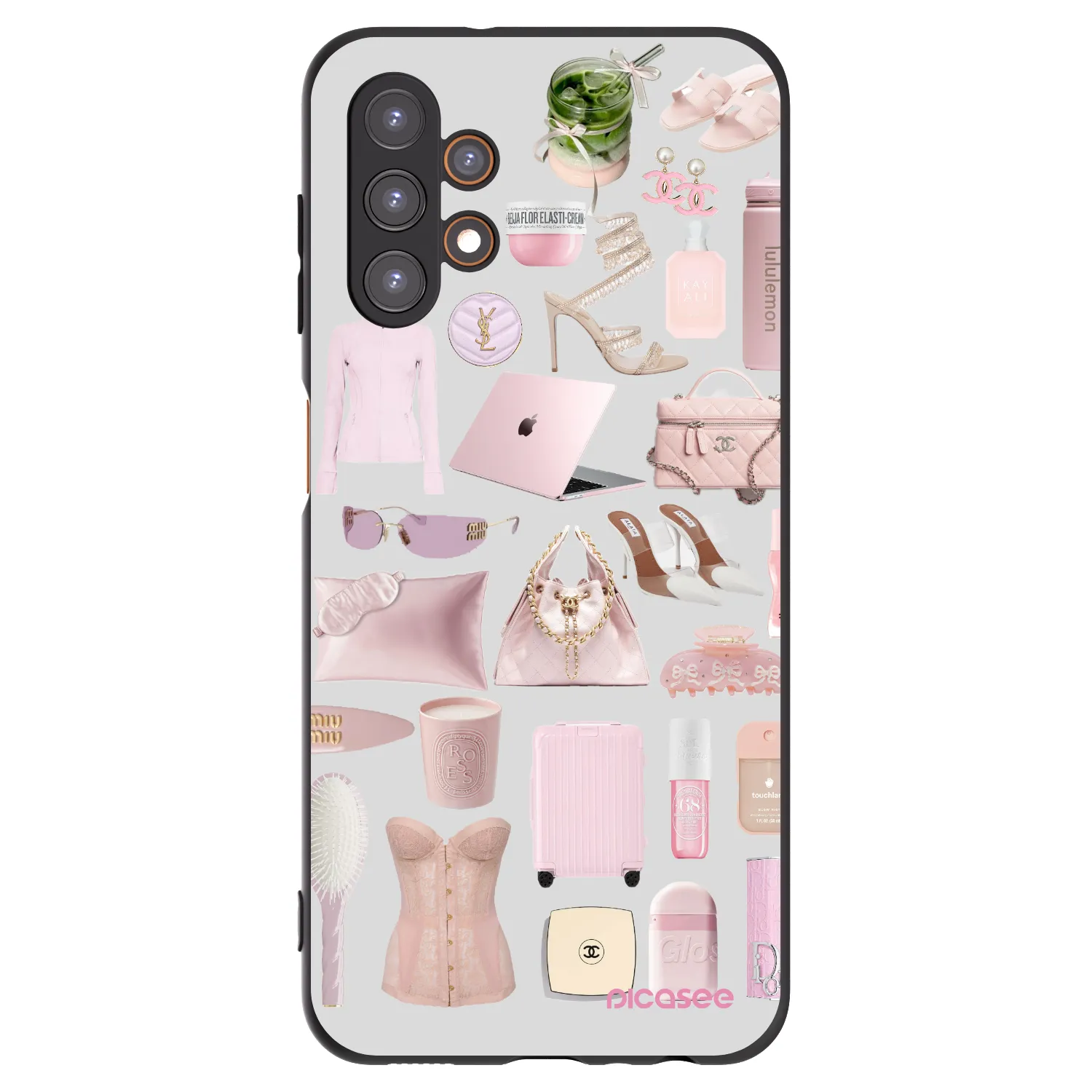 Picasee silikonový černý obal pro Samsung Galaxy A13 5G - Glam Babe