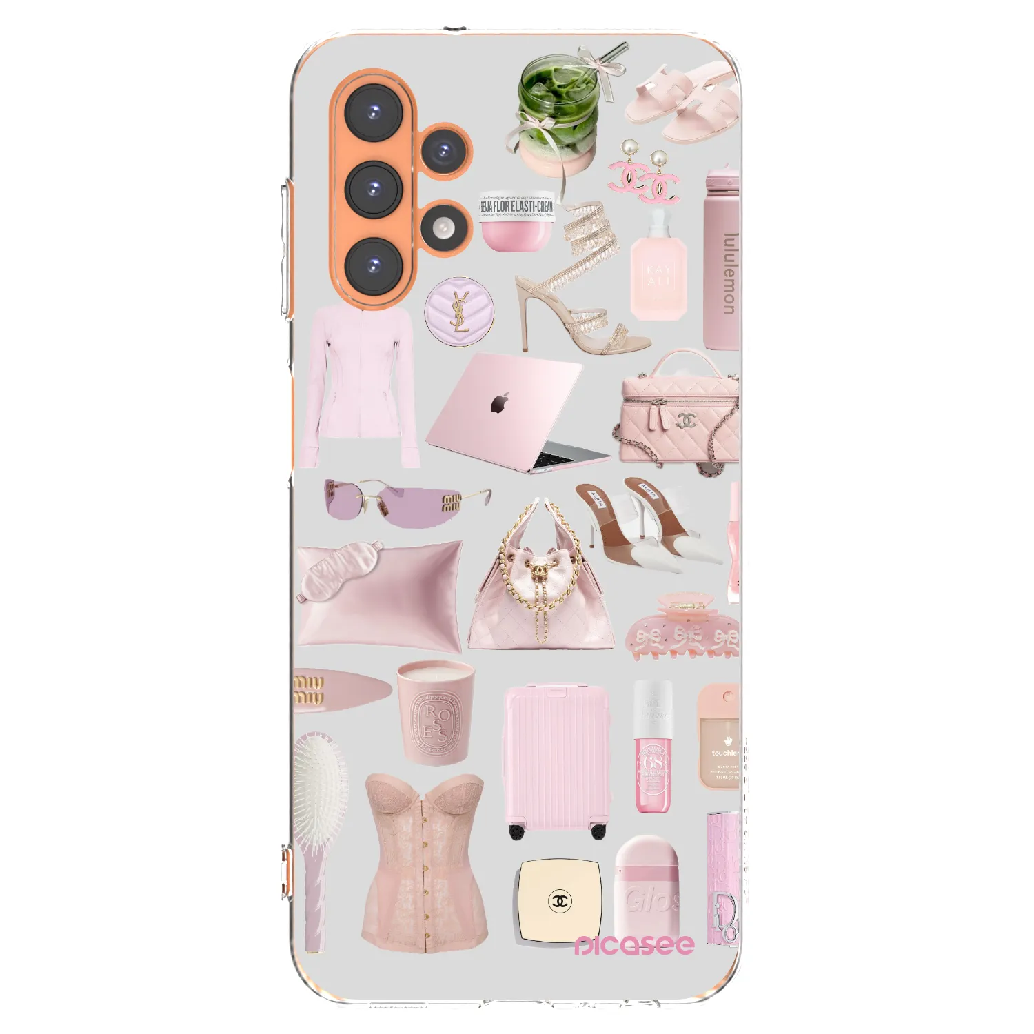 Picasee silikonový průhledný obal pro Samsung Galaxy A13 5G - Glam Babe