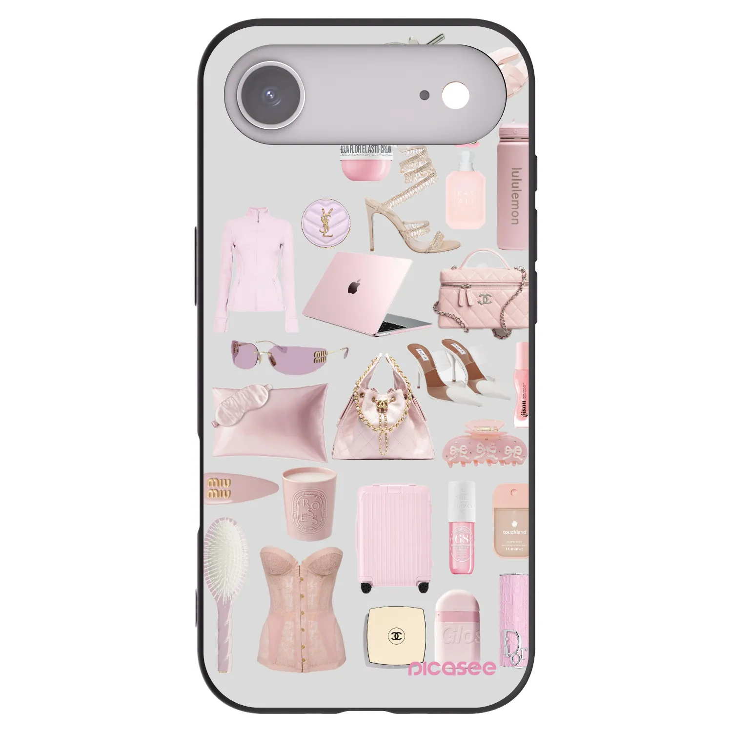 Picasee silikonový černý obal pro Apple iPhone Air - Glam Babe