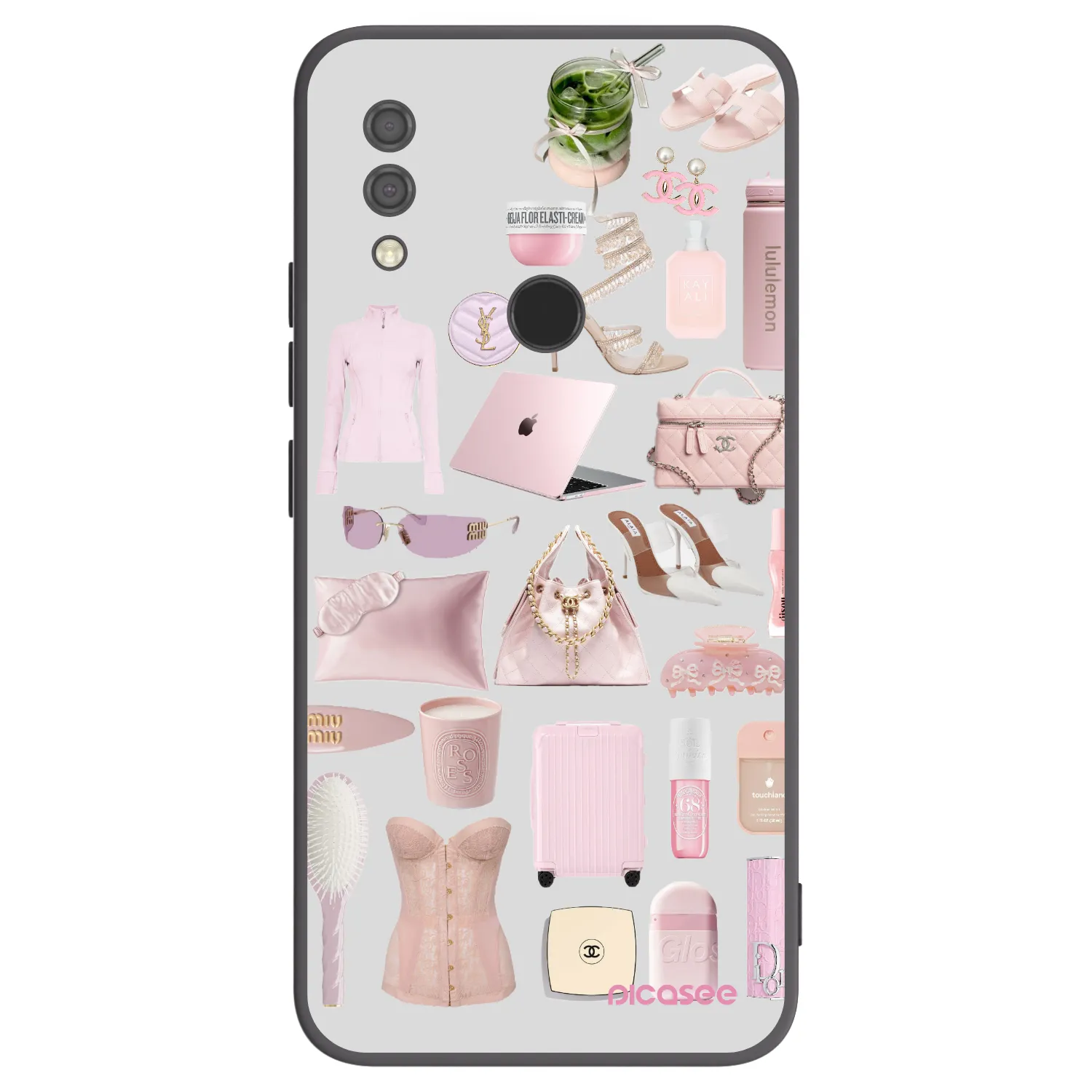 Picasee silikonový černý obal pro Xiaomi Redmi 7 - Glam Babe