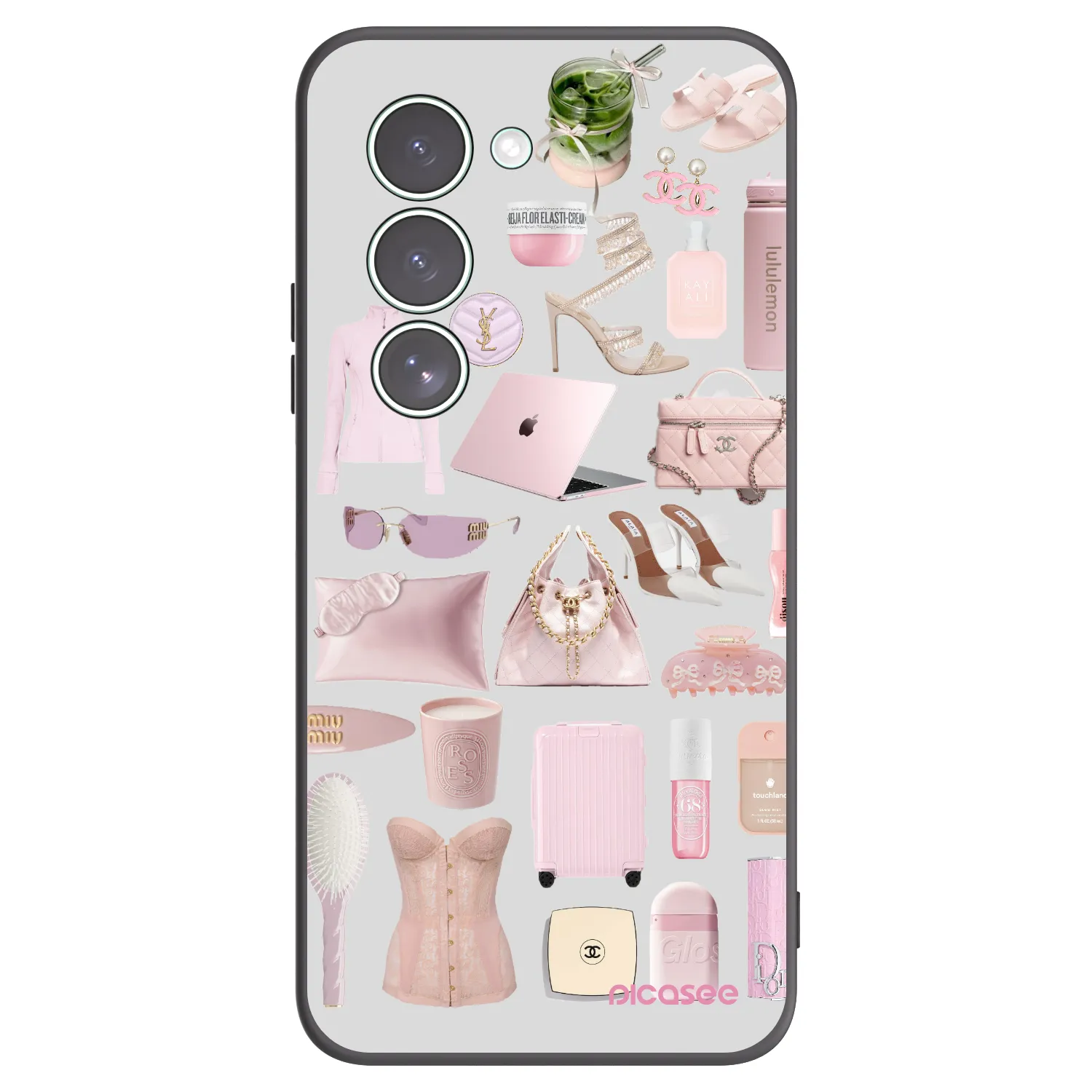 Picasee silikonový černý obal pro Xiaomi Redmi 15 5G - Glam Babe