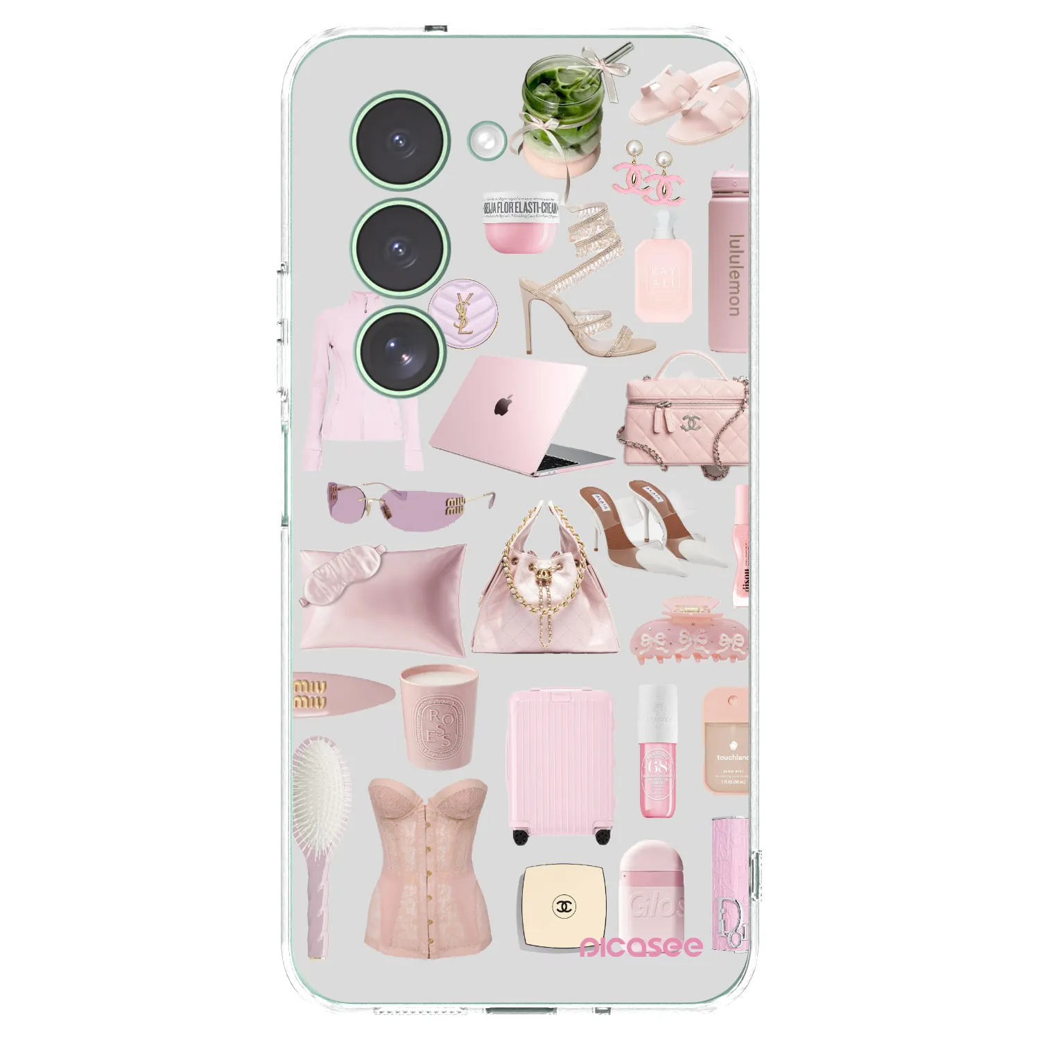 Picasee silikonový průhledný obal pro Xiaomi Redmi 15 5G - Glam Babe