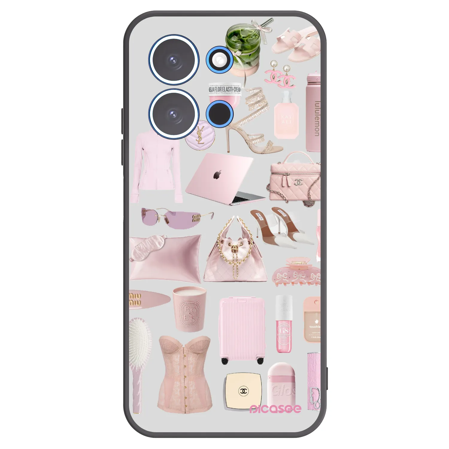 Picasee silikonový černý obal pro Xiaomi Redmi 15C 4G - Glam Babe