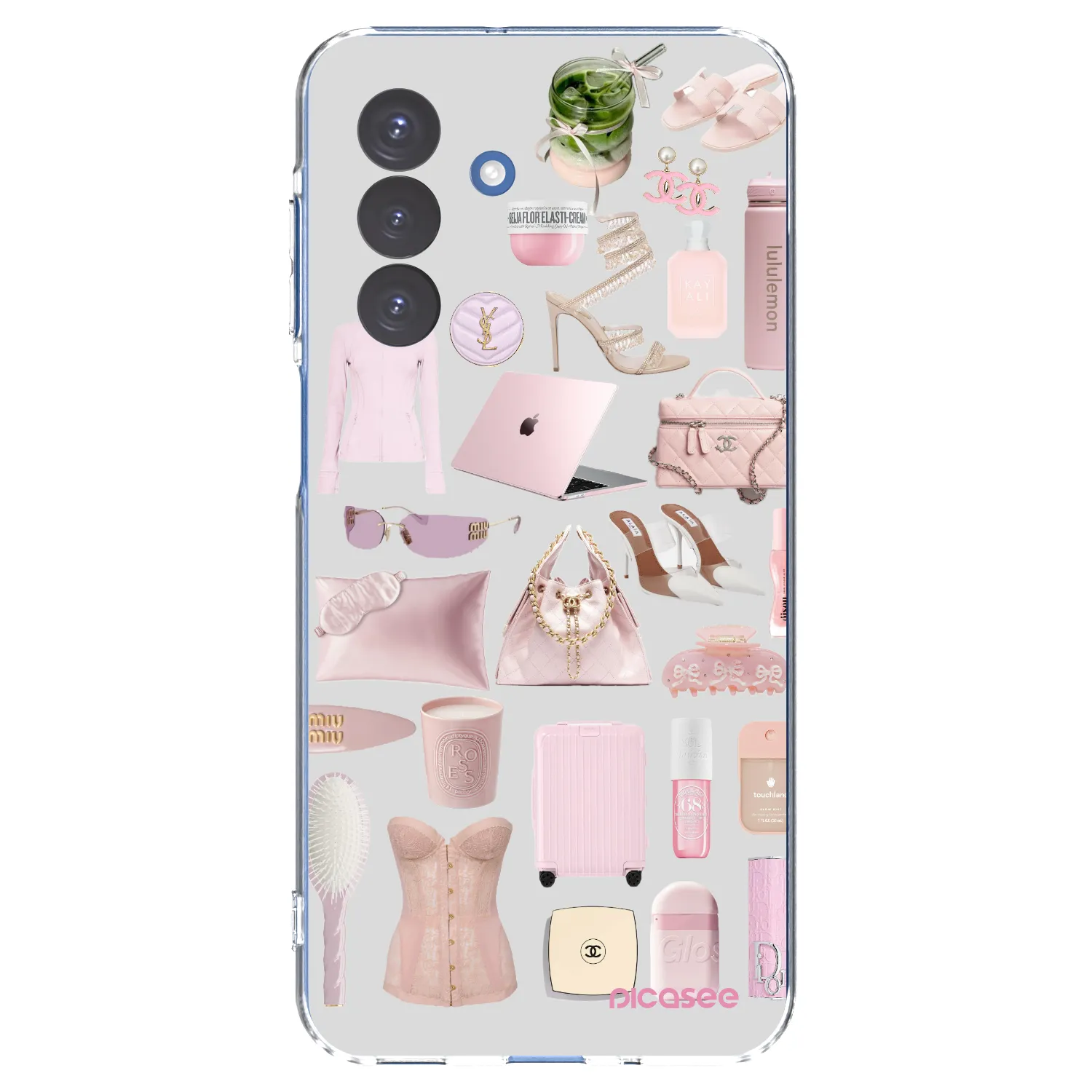 Picasee silikonový průhledný obal pro Samsung Galaxy A17 5G - Glam Babe