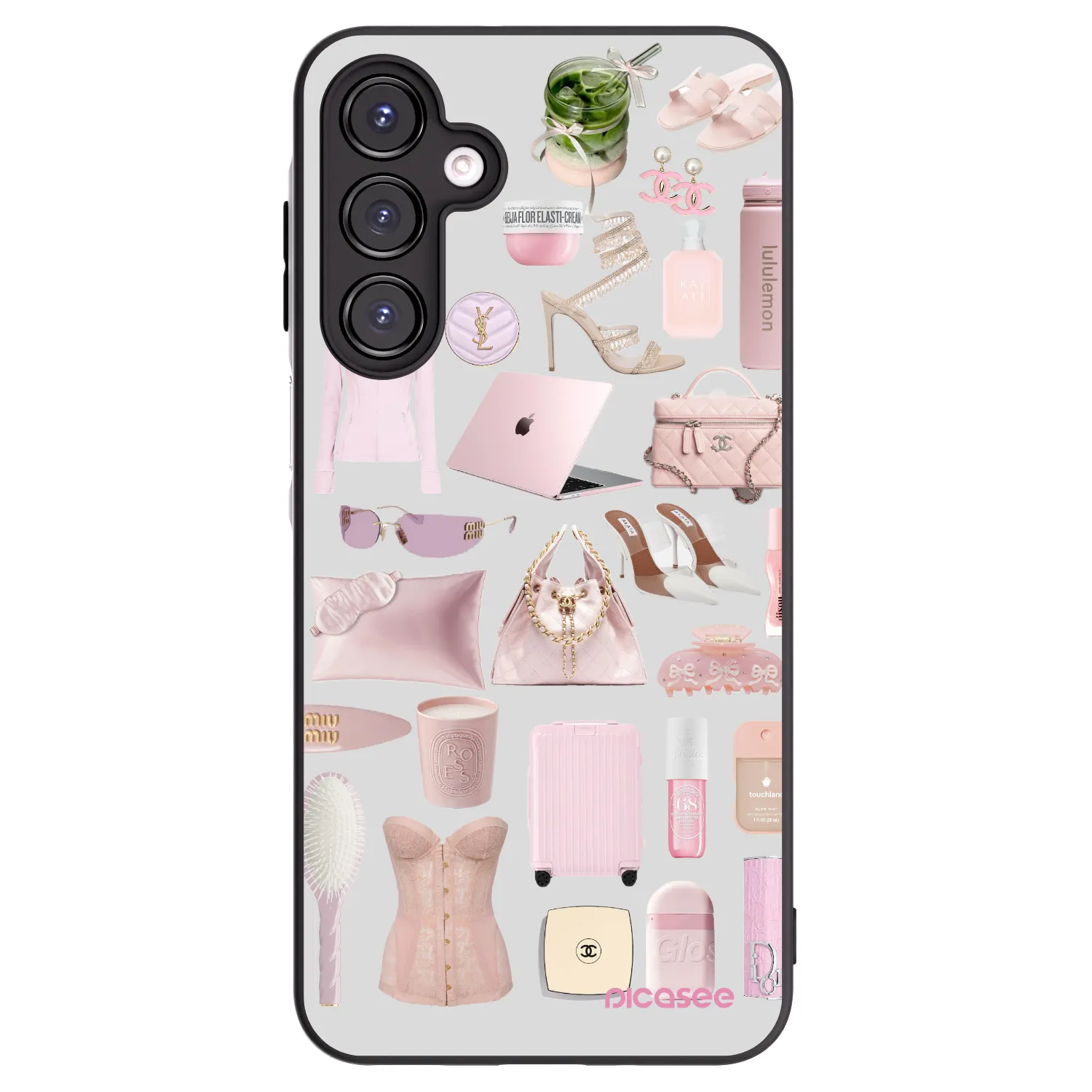 Picasee silikonový černý obal pro Samsung Galaxy A16 4G - Glam Babe
