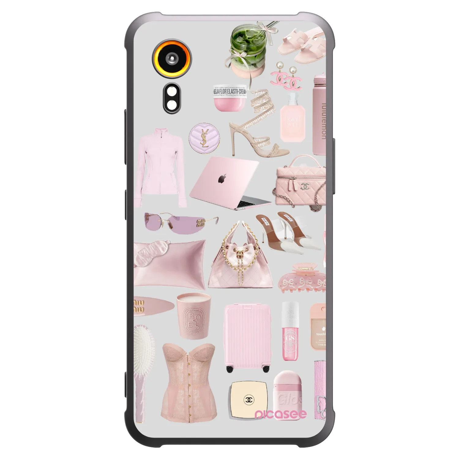 Picasee silikonový černý obal pro Samsung Galaxy Xcover 7 - Glam Babe