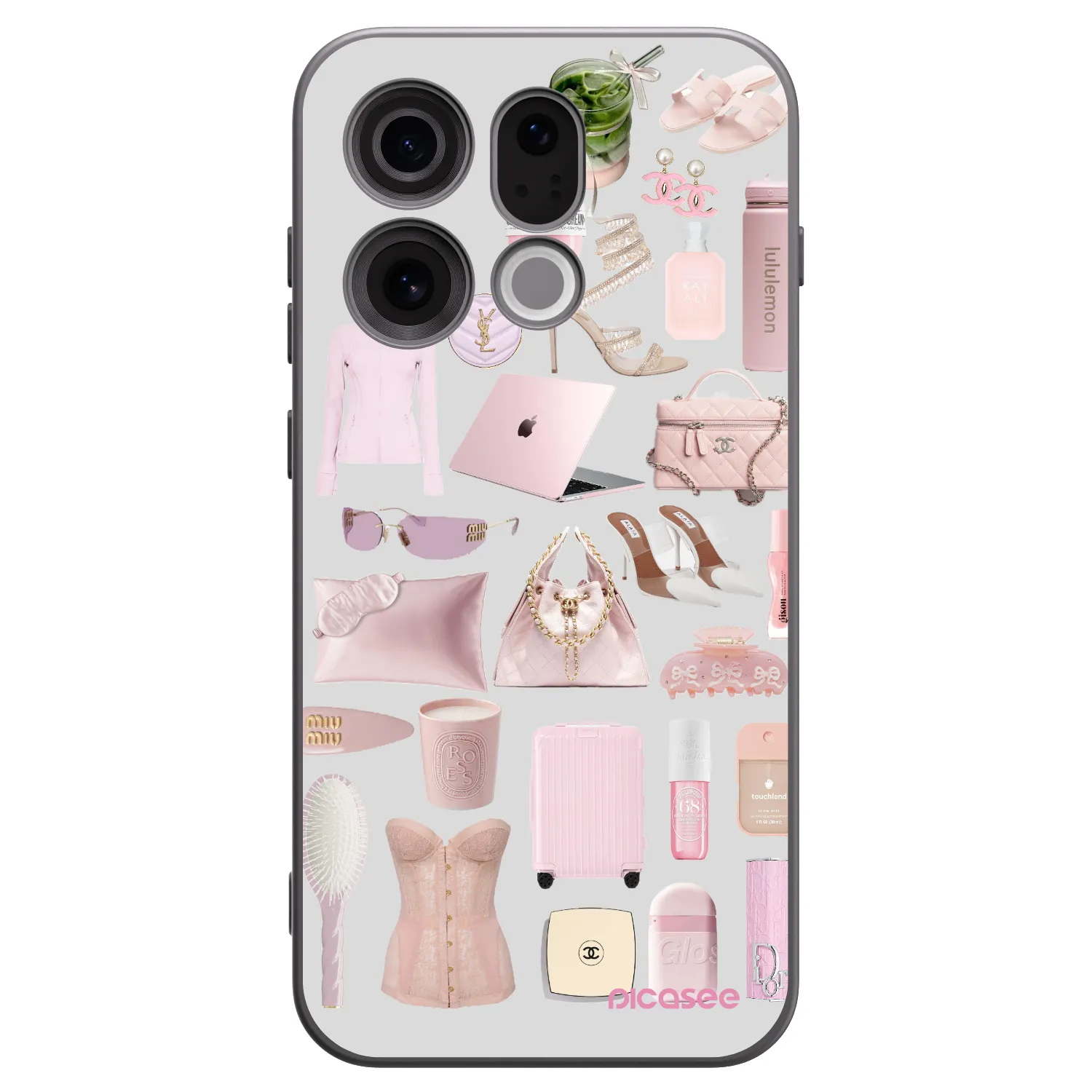 Picasee silikonový černý obal pro OPPO Find X9 - Glam Babe