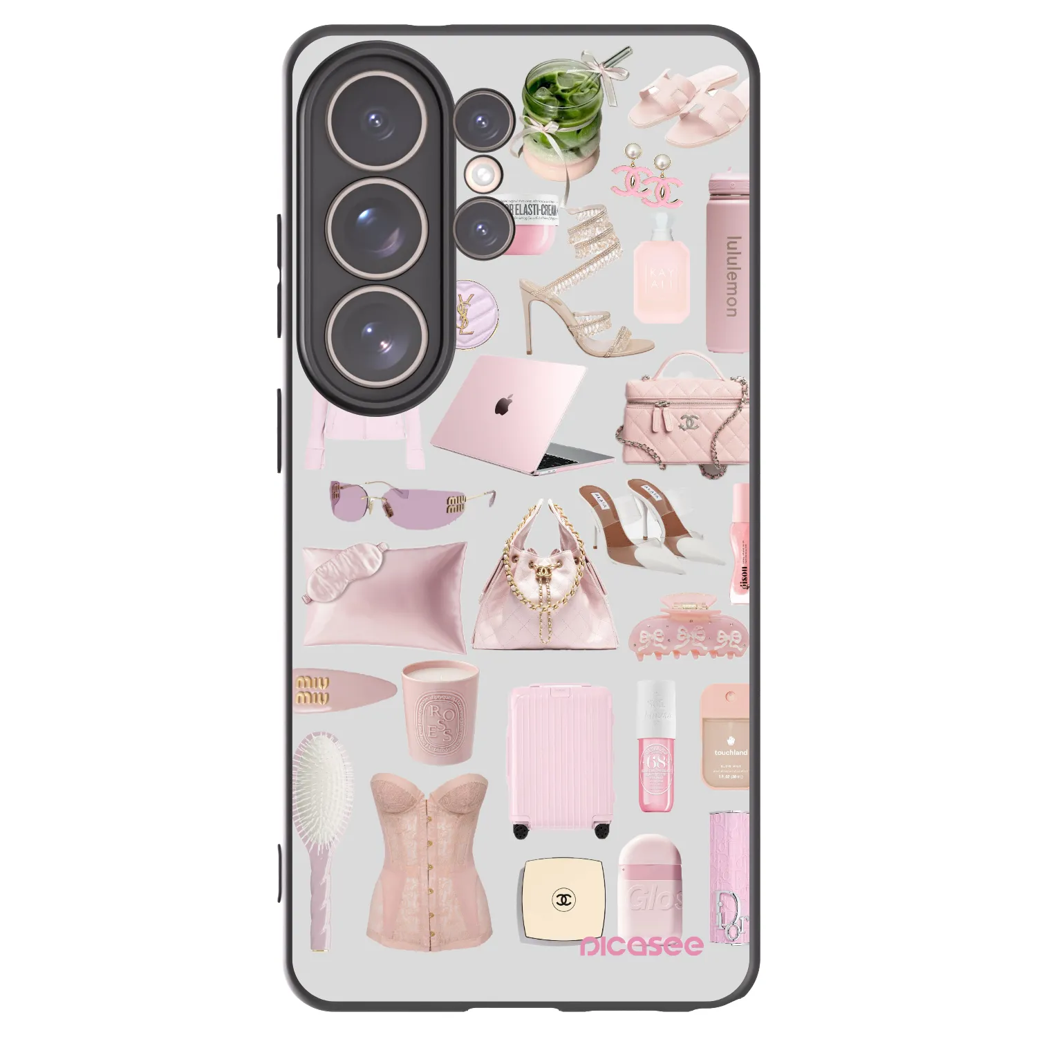 Picasee silikonový černý obal pro Samsung Galaxy S26 Ultra - Glam Babe