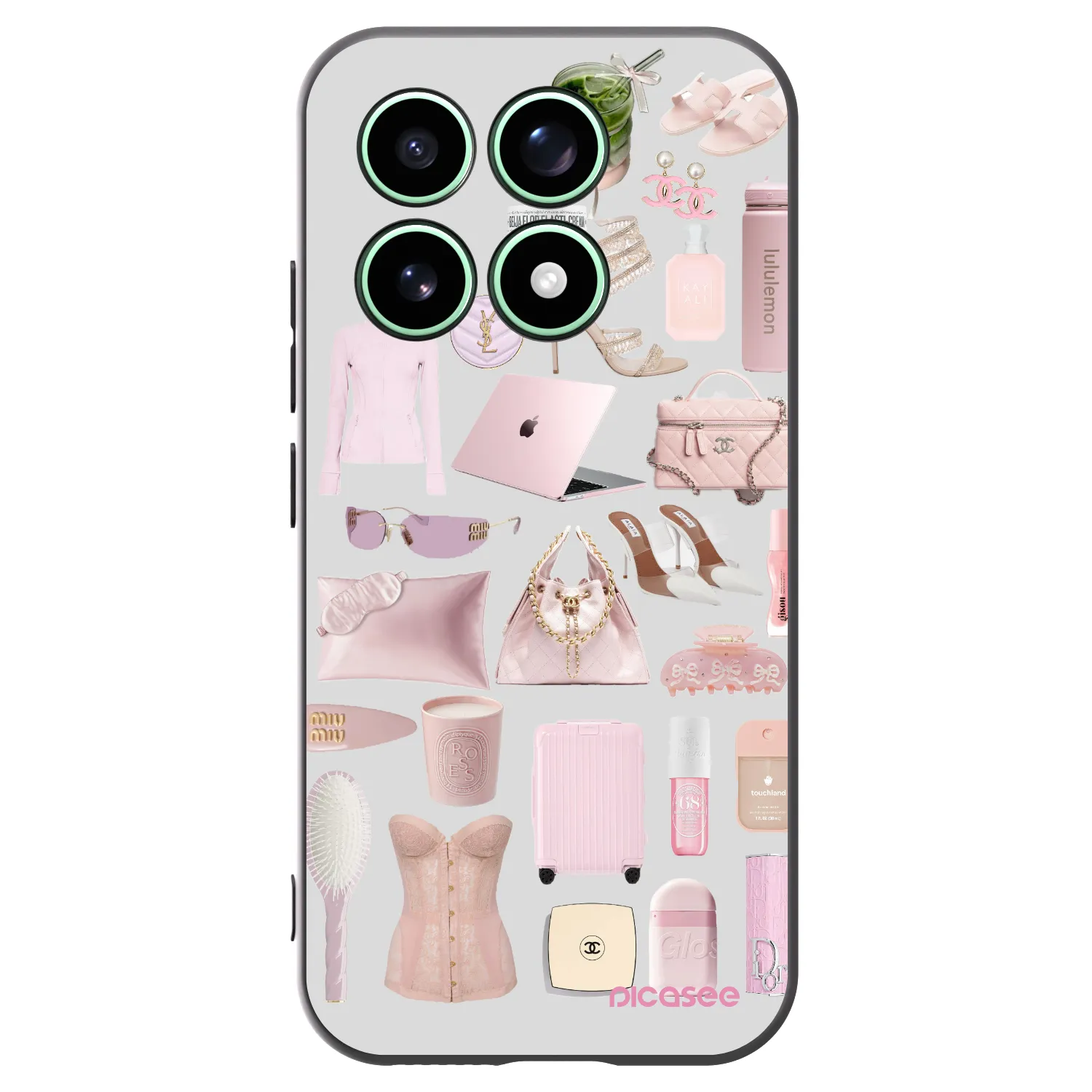 Picasee silikonový černý obal pro Xiaomi 17 - Glam Babe
