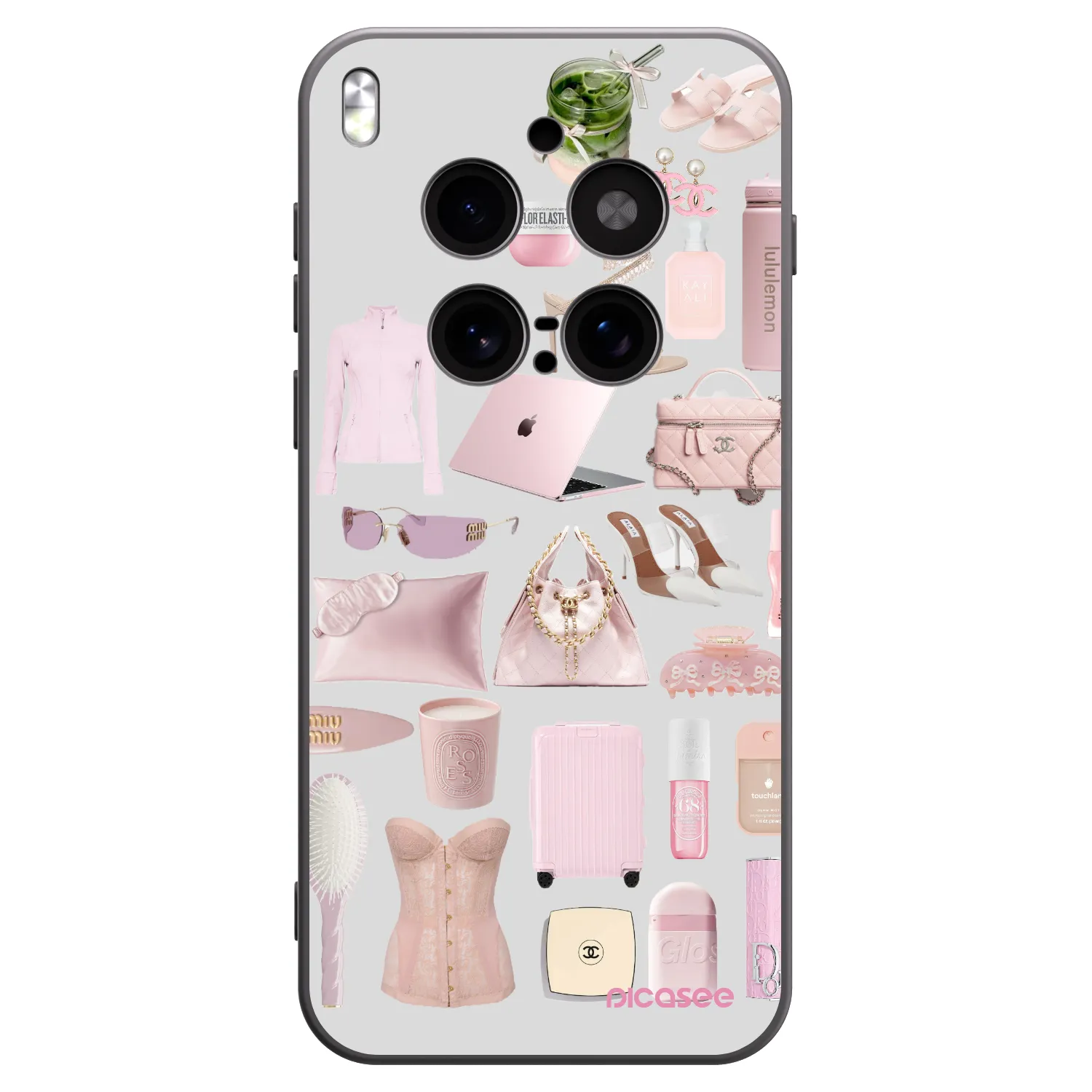 Picasee silikonový černý obal pro Vivo X300 Pro - Glam Babe