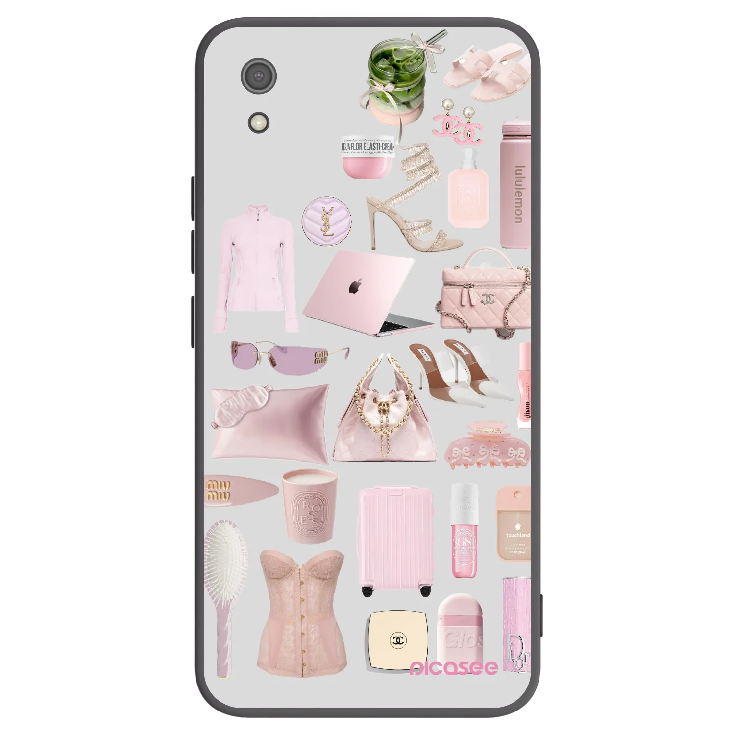 Picasee silikonový černý obal pro Xiaomi Redmi 7A - Glam Babe