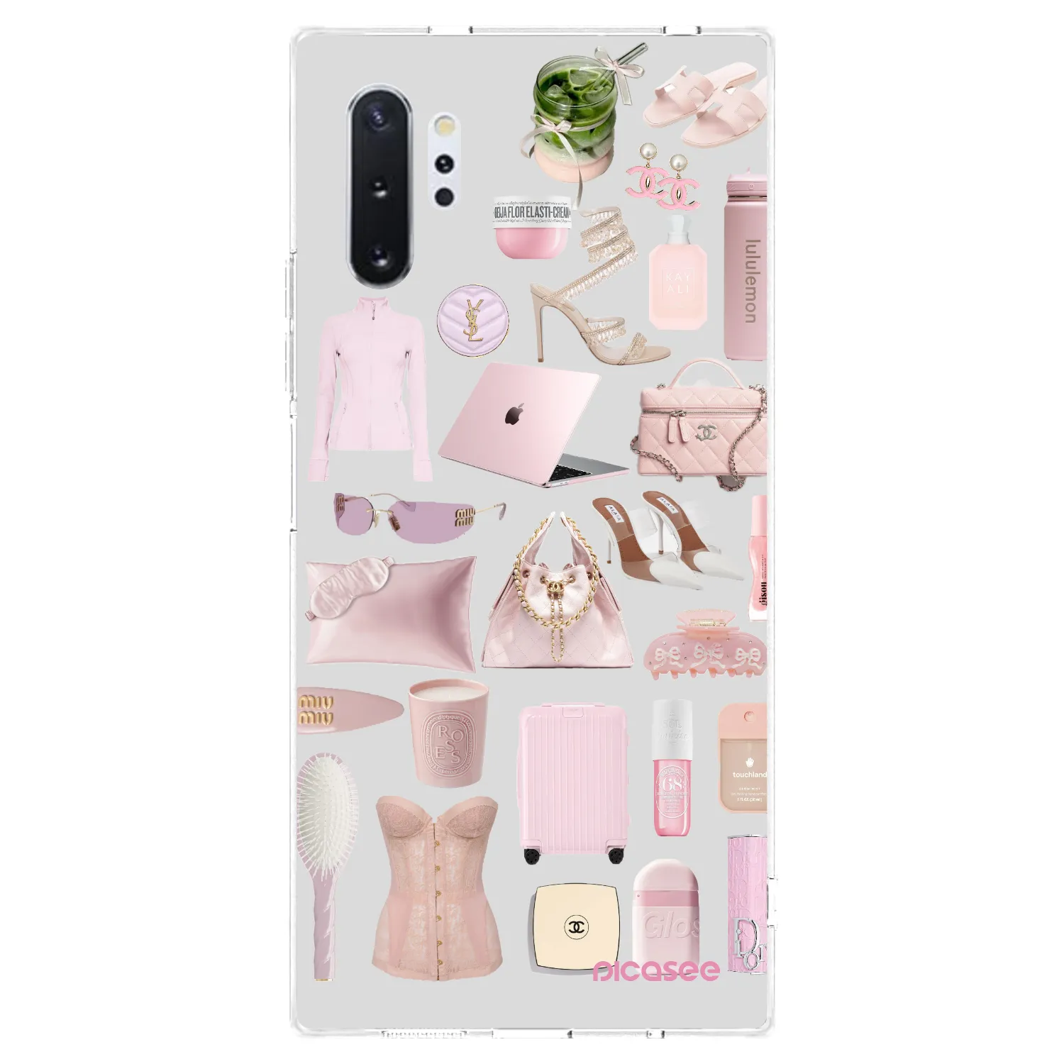 Picasee silikonový průhledný obal pro Samsung Galaxy Note 10+ N975F - Glam Babe