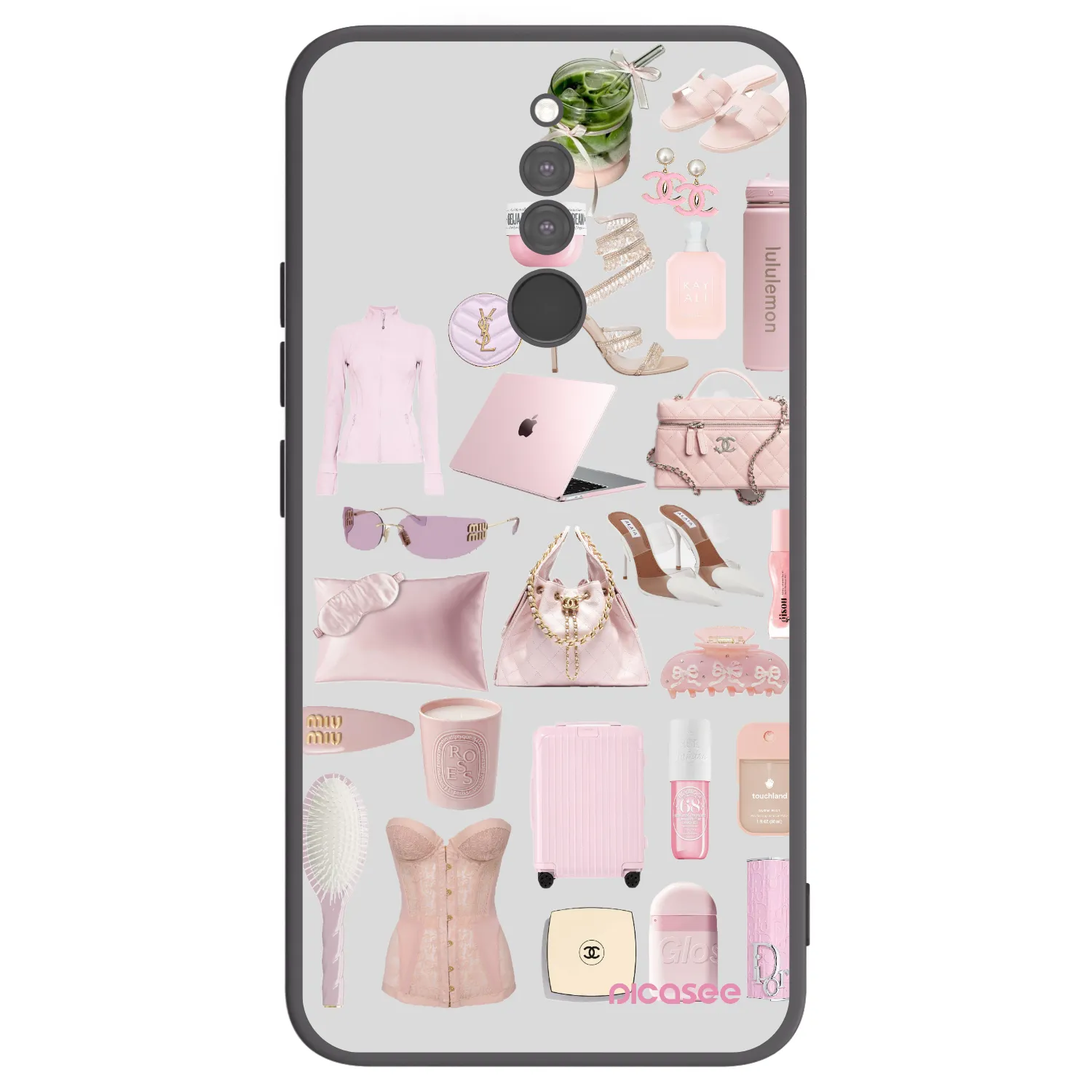 Picasee silikonový černý obal pro Xiaomi Redmi 8 - Glam Babe