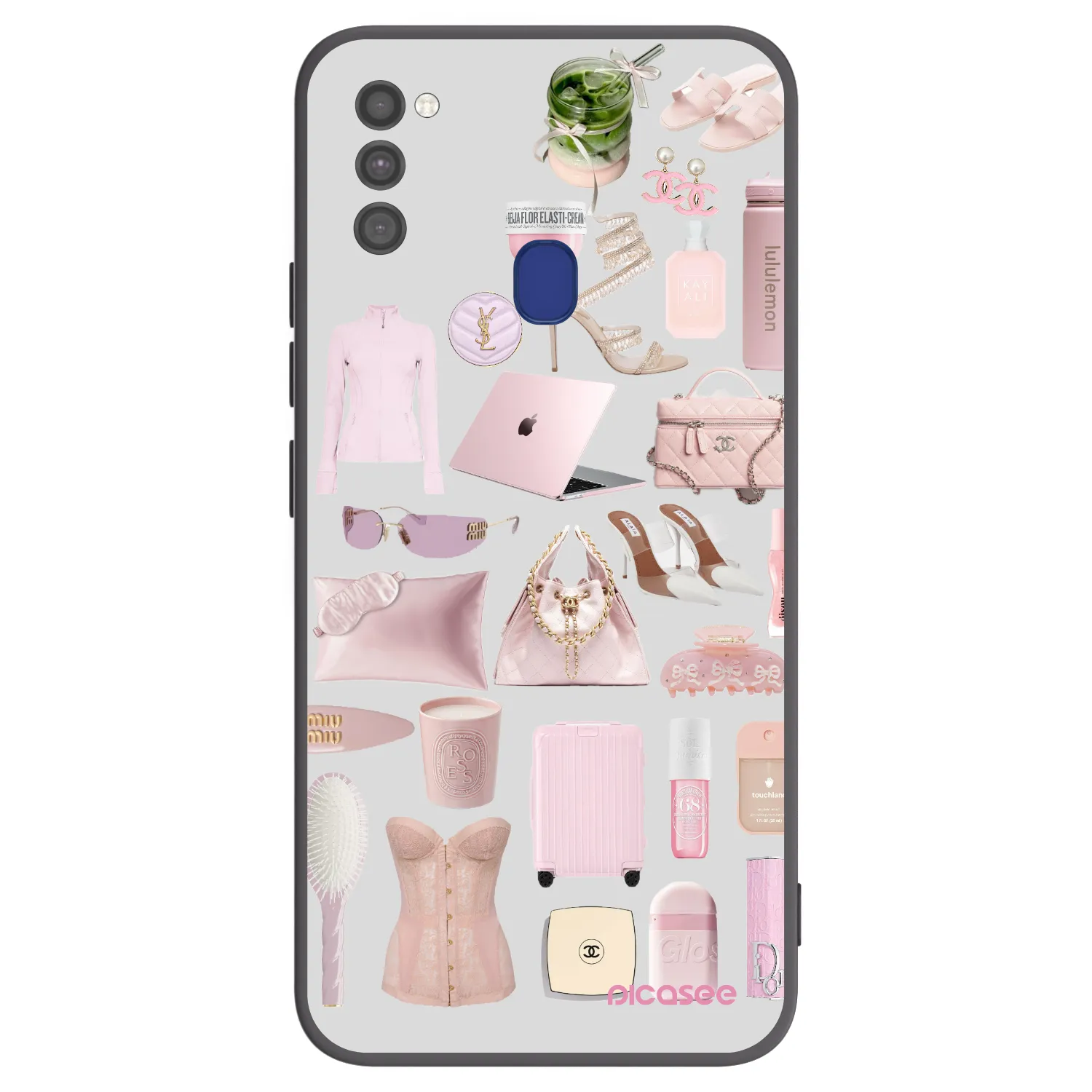 Picasee silikonový černý obal pro Samsung Galaxy M21 M215F - Glam Babe