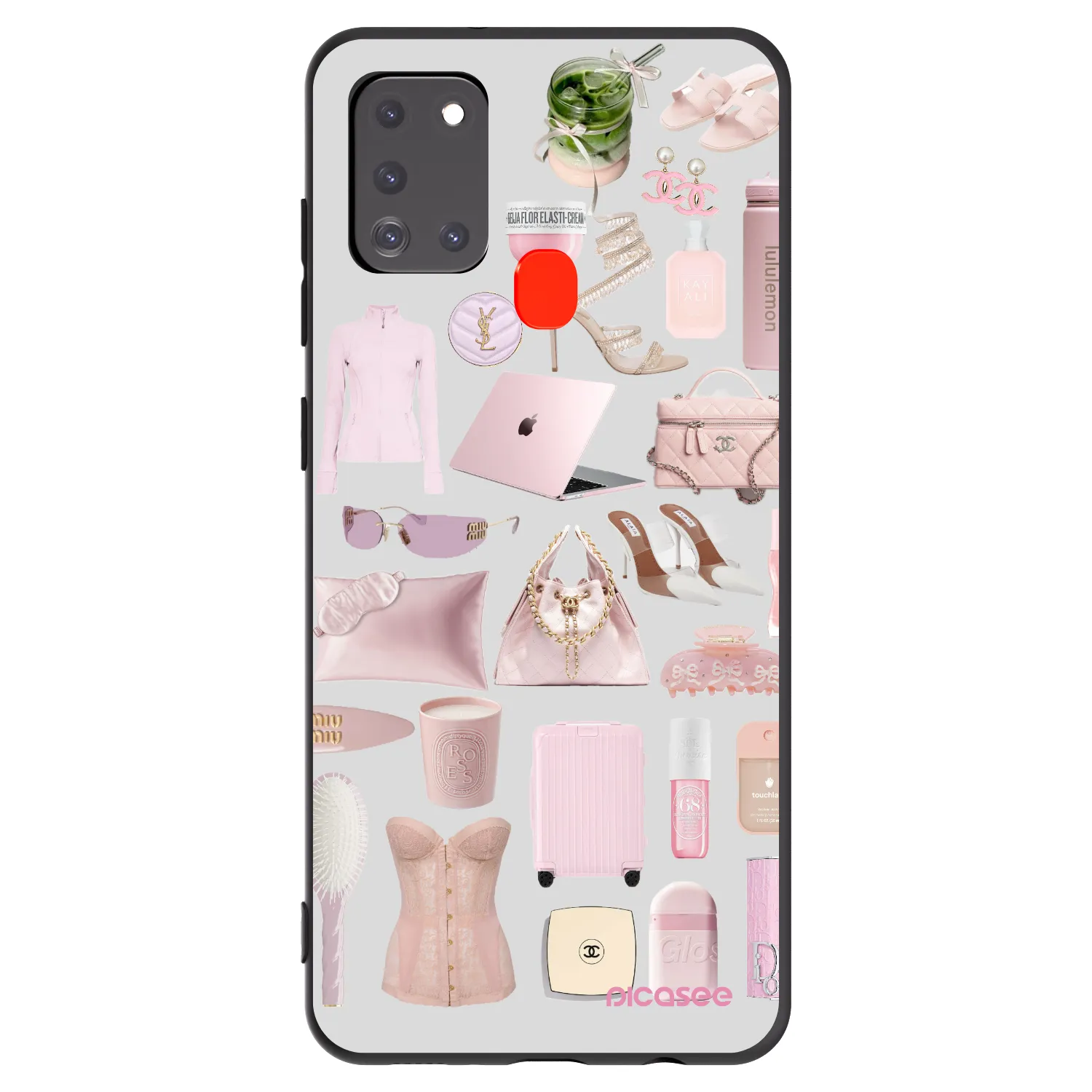 Picasee silikonový černý obal pro Samsung Galaxy A21s - Glam Babe