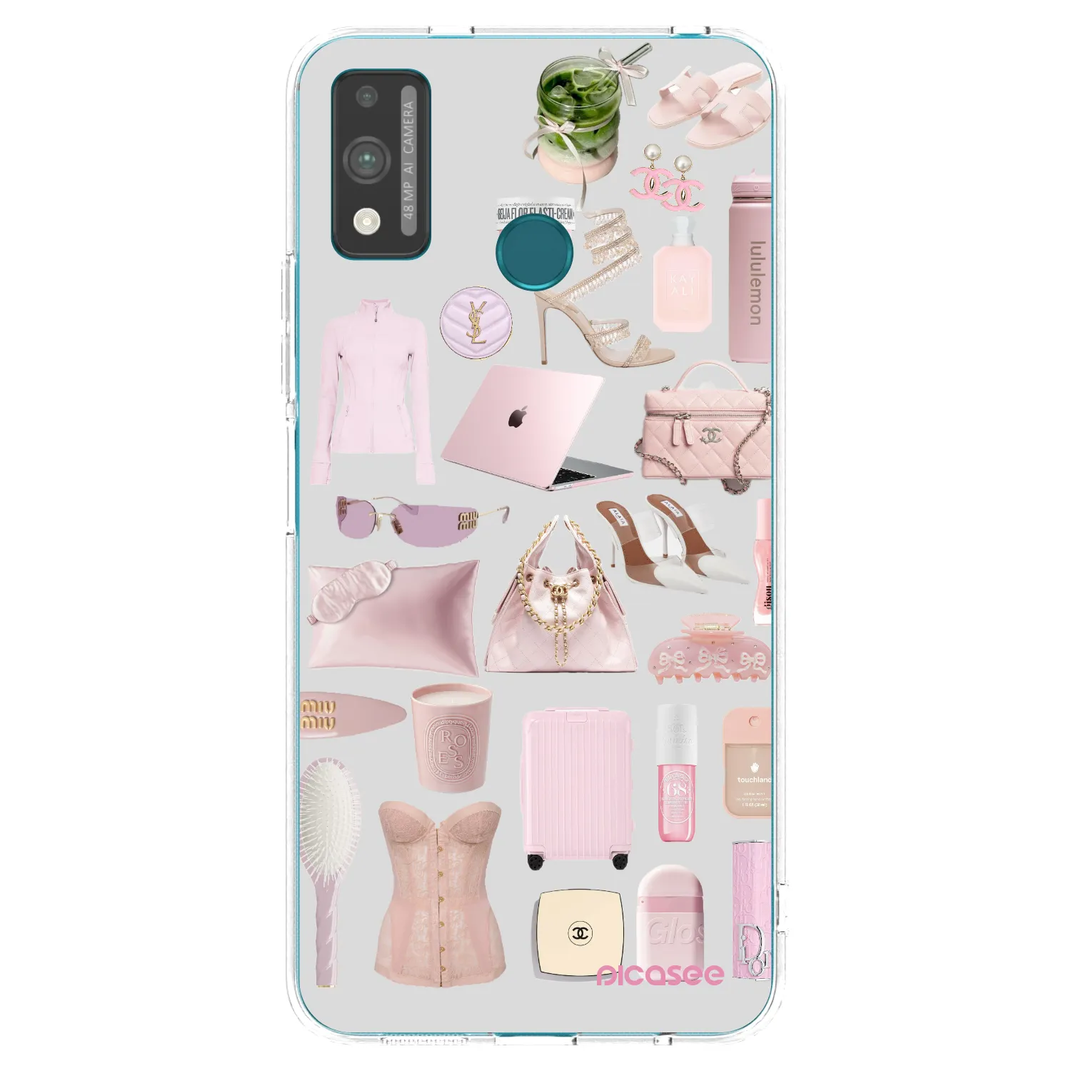 Picasee silikonový průhledný obal pro Honor 9X Lite - Glam Babe
