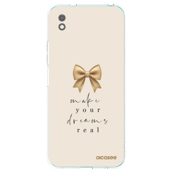 Picasee silikonový černý obal pro Xiaomi Redmi 9A - Golden Dream