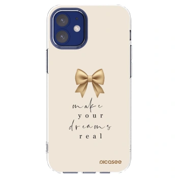 Picasee silikonový průhledný obal pro Apple iPhone 12 mini - Golden Dream