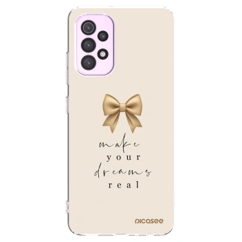 Picasee silikonový průhledný obal pro Samsung Galaxy A32 5G A326B - Golden Dream