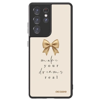Picasee ULTIMATE CASE pro Samsung Galaxy S21 Ultra 5G G998B - Golden Dream