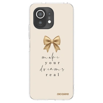 Picasee silikonový průhledný obal pro Xiaomi Mi 11 - Golden Dream