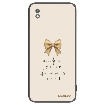 Picasee silikonový černý obal pro Xiaomi Redmi 9AT - Golden Dream