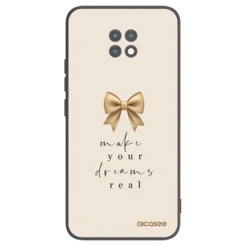 Picasee silikonový černý obal pro Xiaomi Redmi Note 9T - Golden Dream