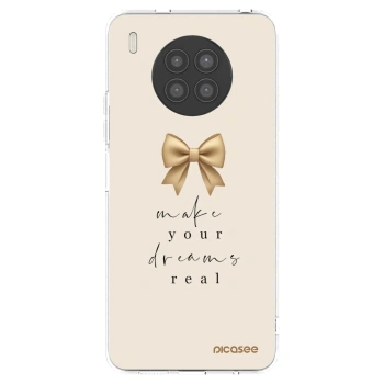 Picasee silikonový průhledný obal pro Huawei Nova 8i - Golden Dream