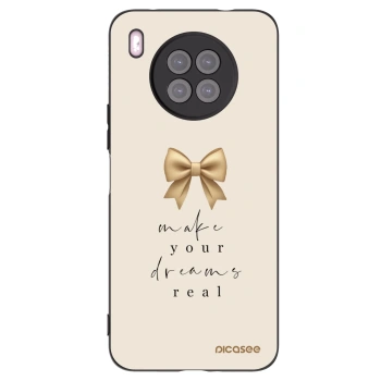 Picasee silikonový černý obal pro Huawei Nova 8i - Golden Dream