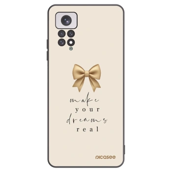 Picasee silikonový černý obal pro Xiaomi Redmi Note 11 - Golden Dream