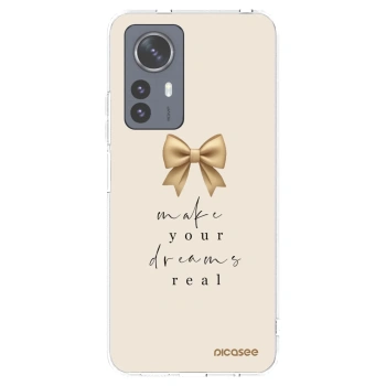 Picasee silikonový průhledný obal pro Xiaomi 12 Pro - Golden Dream