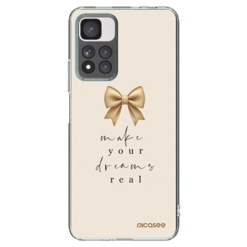 Picasee silikonový průhledný obal pro Xiaomi Redmi Note 11 Pro+ 5G - Golden Dream